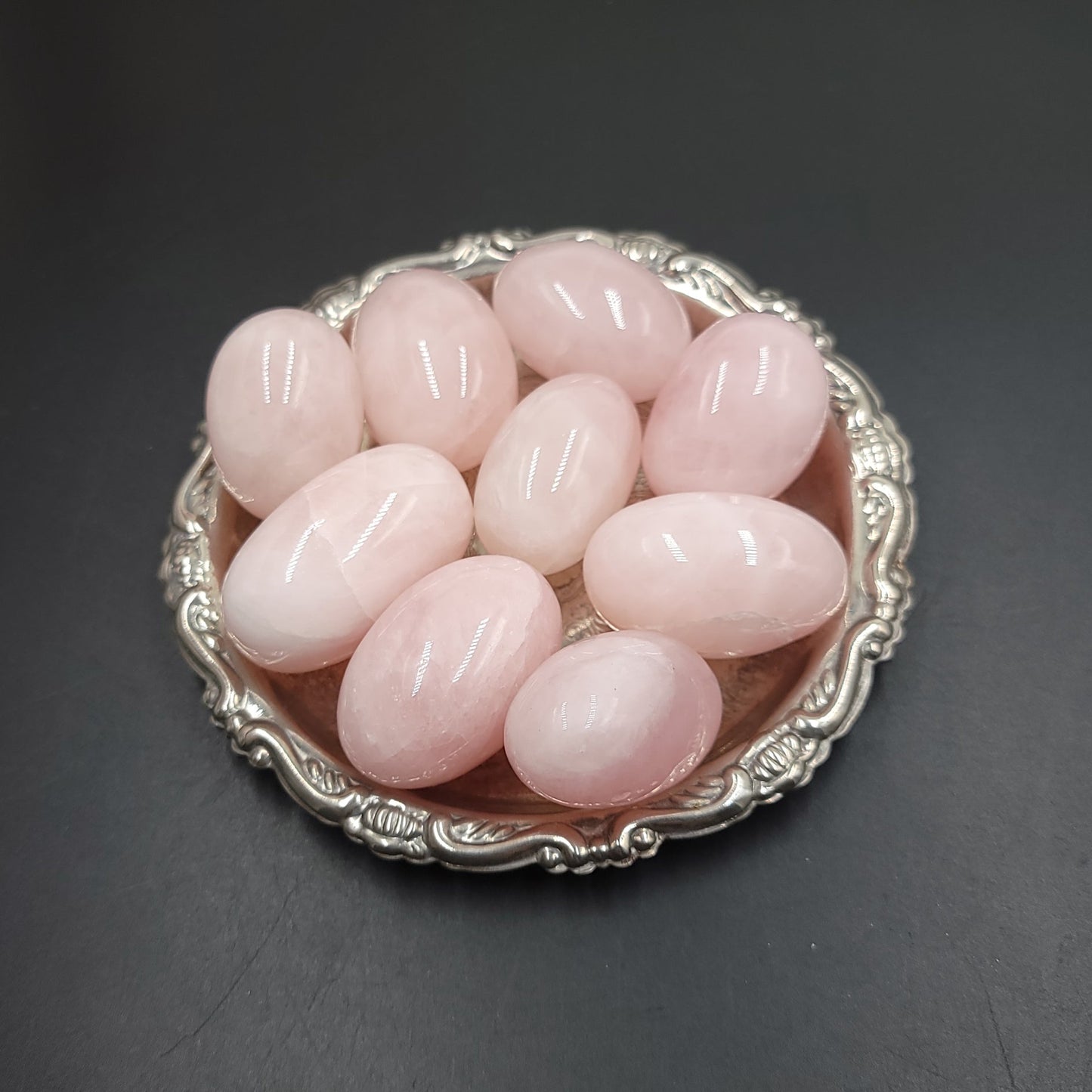 Rose Quartz Tumbled Stone HQ - Elevated Metaphysical