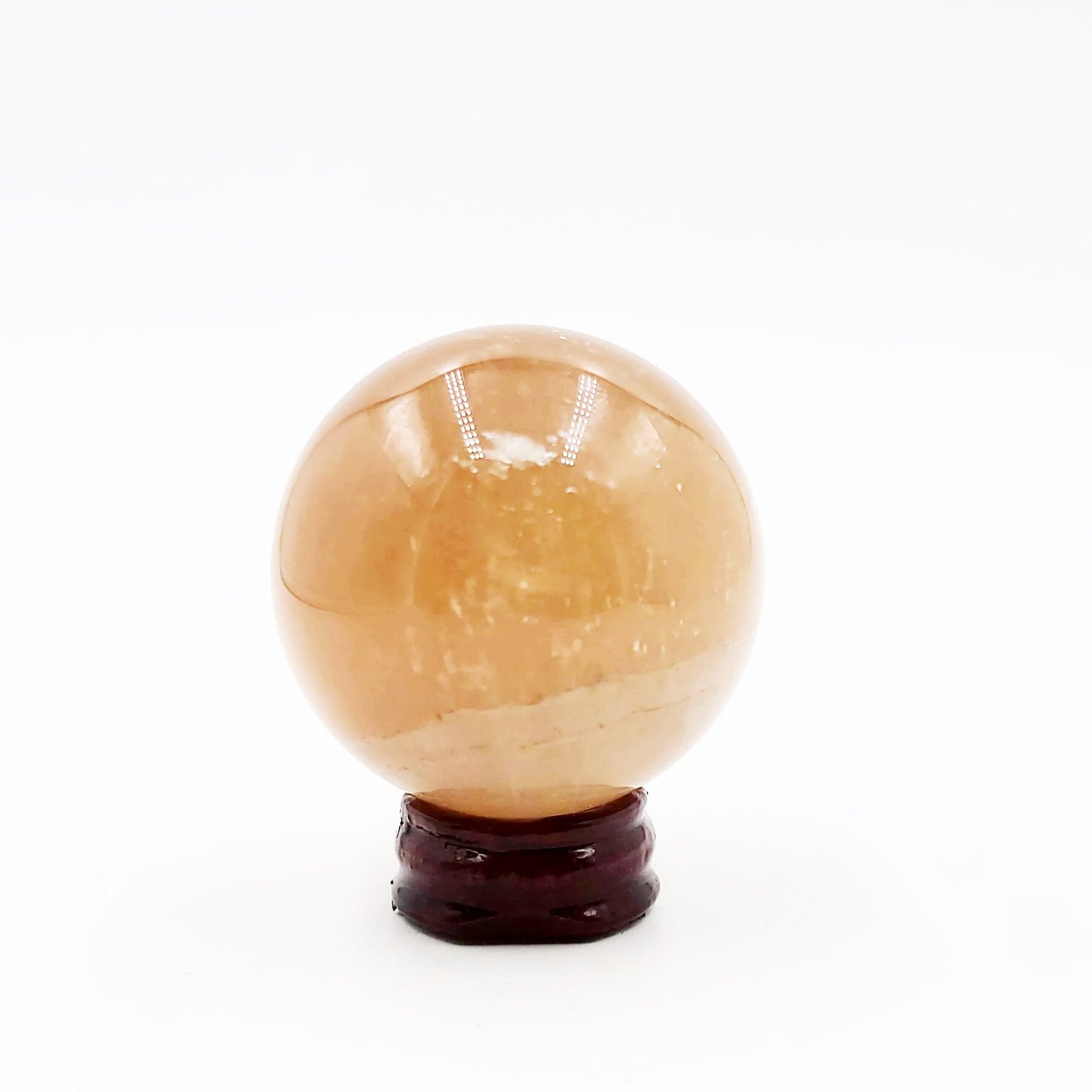 Golden Healer Sphere 2.15" 55mm 8.2oz 230g - Elevated Metaphysical