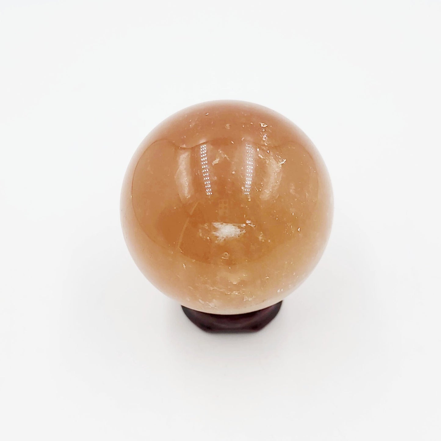 Golden Healer Sphere 2.15" 55mm 8.2oz 230g - Elevated Metaphysical