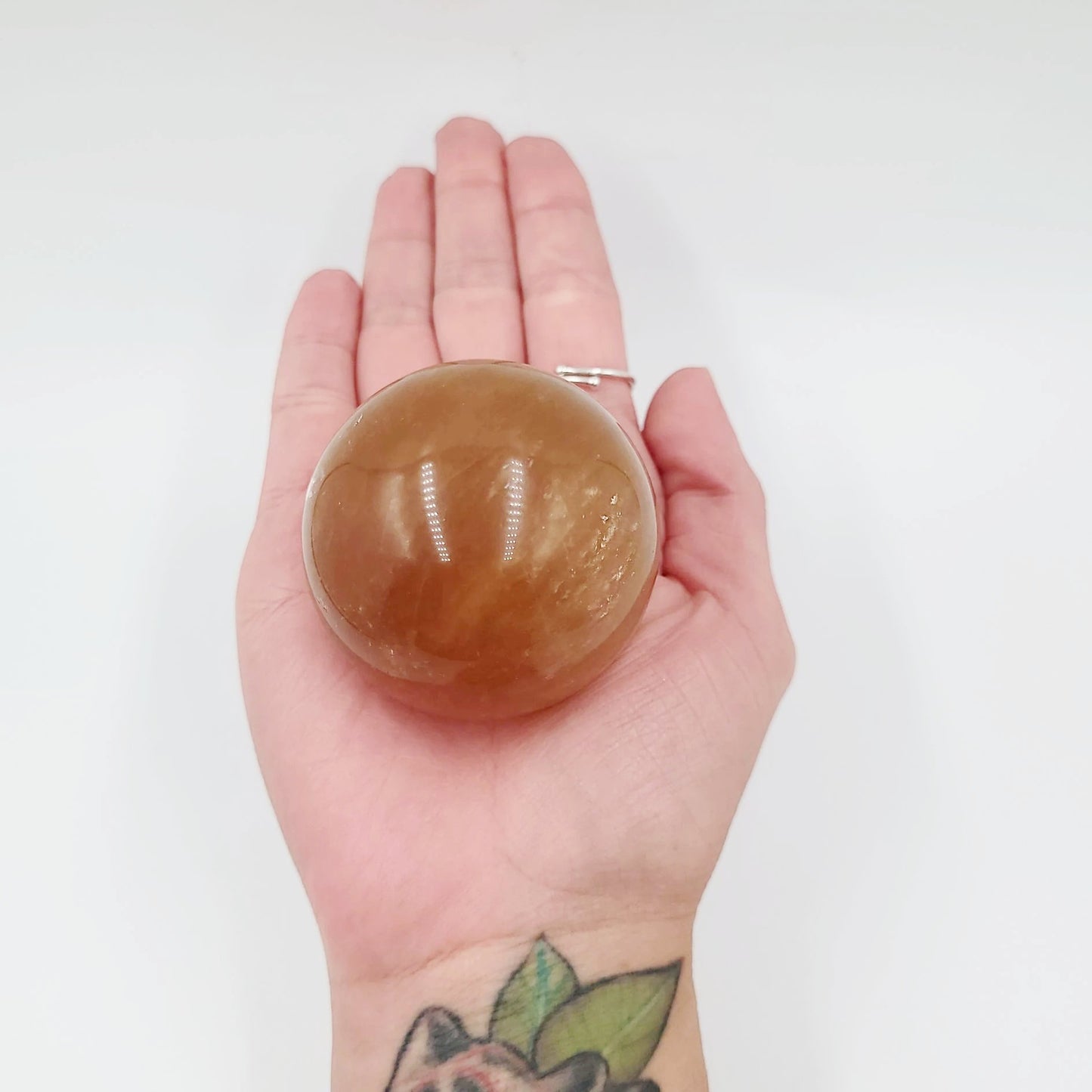 Golden Healer Sphere 2.15" 55mm 8.2oz 230g - Elevated Metaphysical