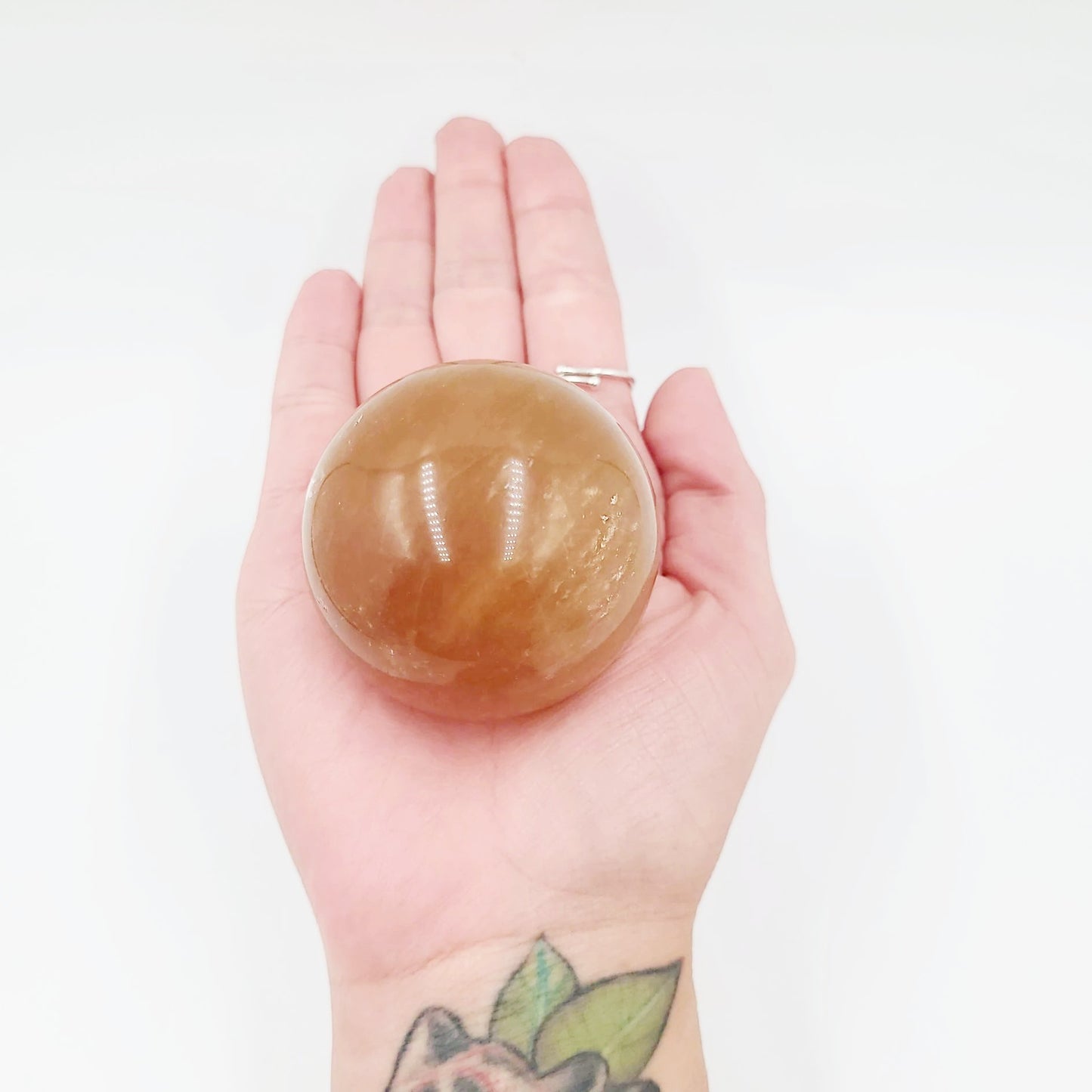 Golden Healer Sphere 2.15" 55mm 8.2oz 230g - Elevated Metaphysical