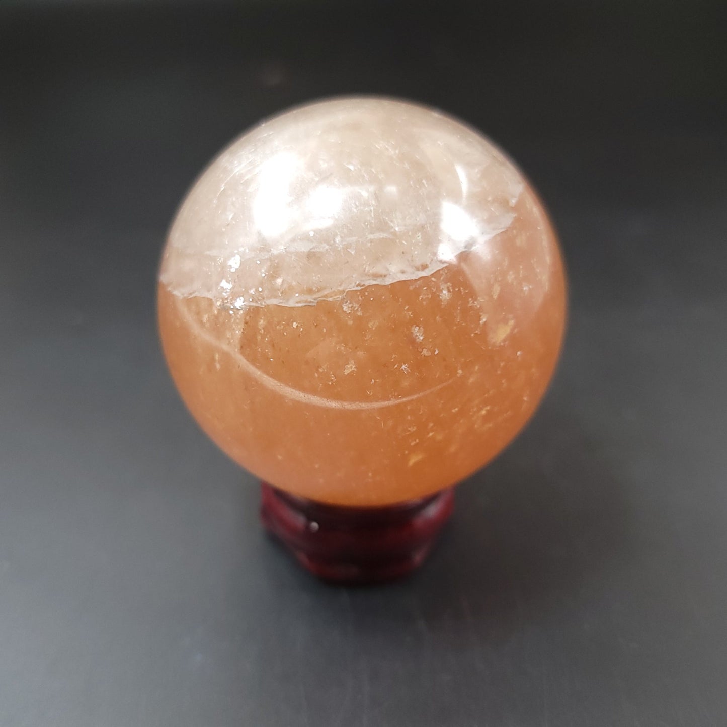 Golden Healer Sphere 2.15" 55mm 8.2oz 230g - Elevated Metaphysical