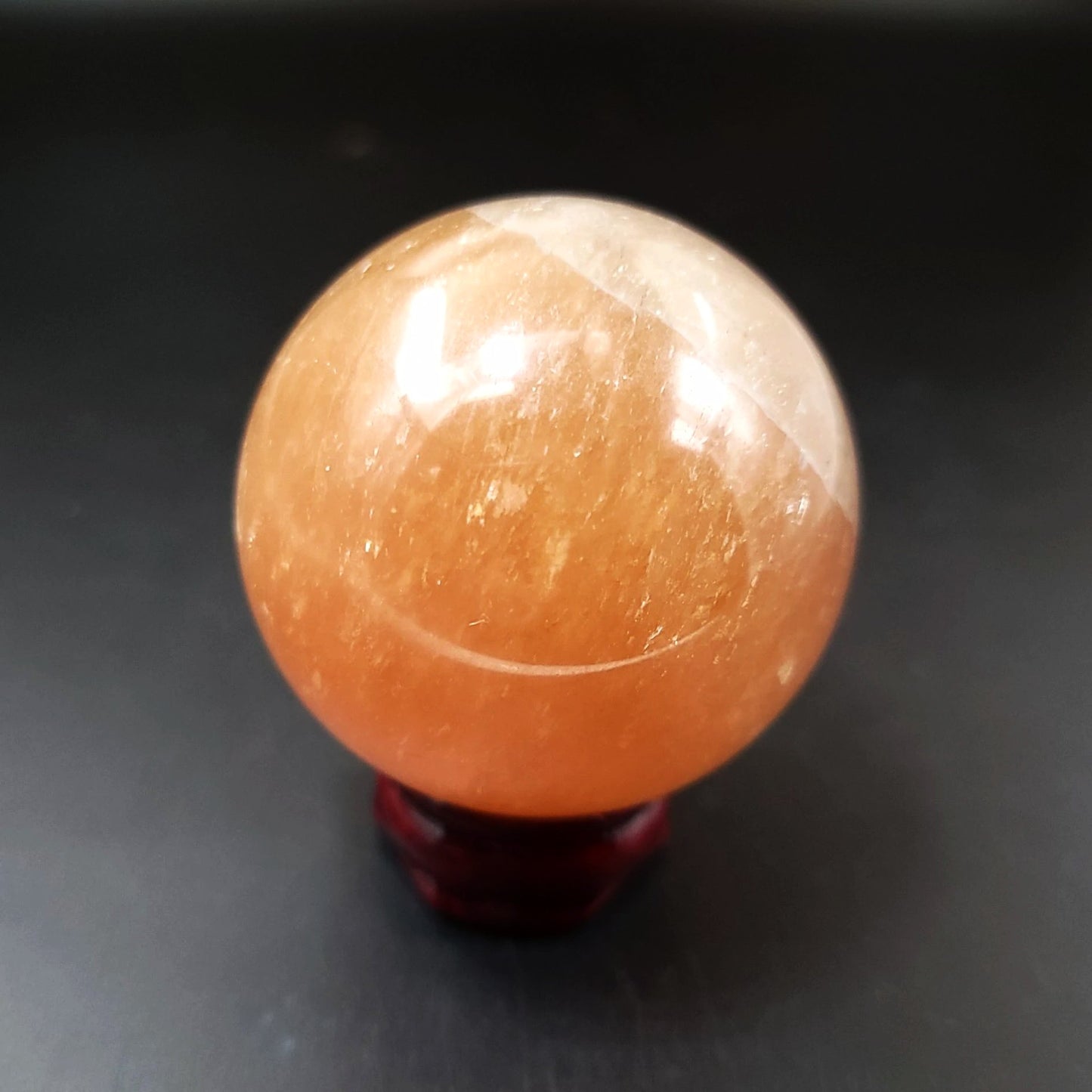 Golden Healer Sphere 2.15" 55mm 8.2oz 230g - Elevated Metaphysical