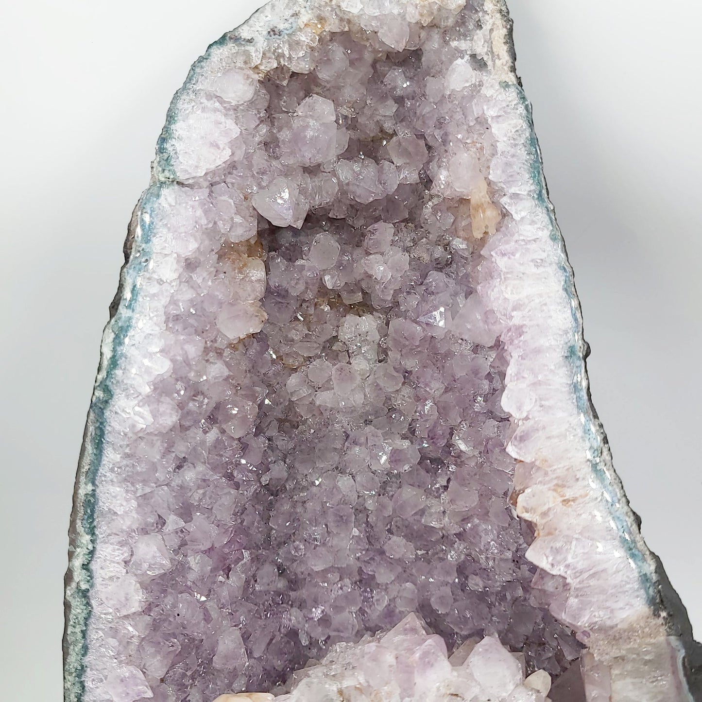 Amethyst Geode Cathedral Crystal Polished 12" 30cm 16.3lbs 7.4kg - Elevated Metaphysical