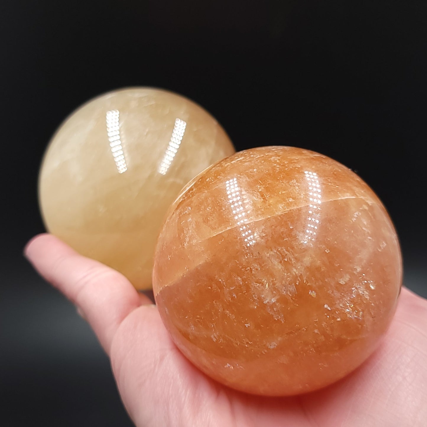 Golden Healer Sphere 2.5" 60mm 12oz 350g - Elevated Metaphysical