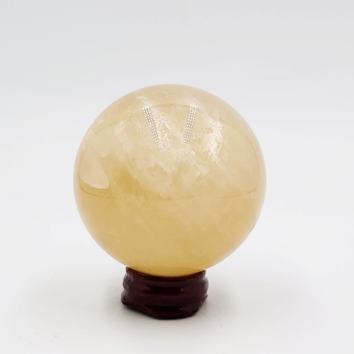 Golden Healer Sphere 2.5" 60mm 12oz 350g - Elevated Metaphysical