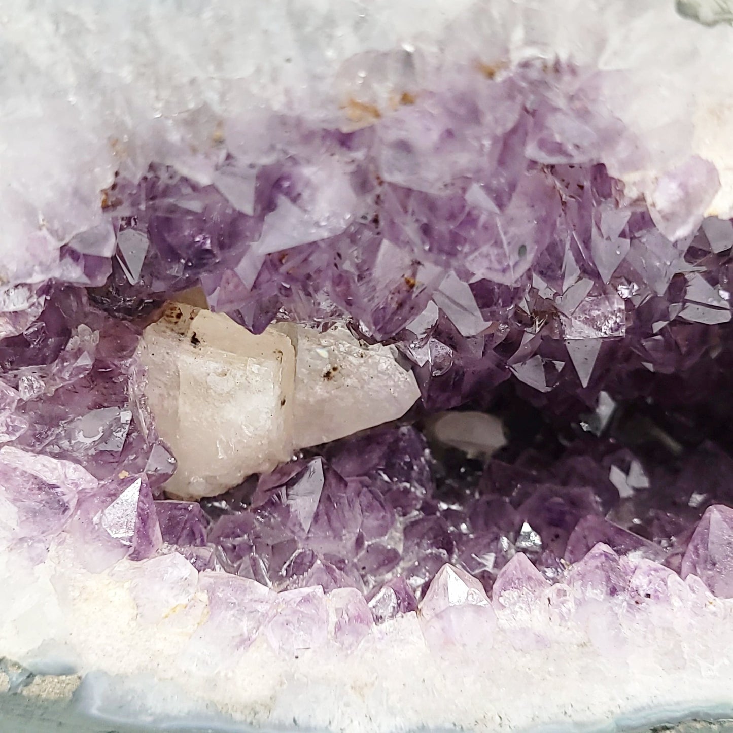 Amethyst Geode Cathedral Crystal Polished 8" 20cm 18.8lbs 8.5kg - Elevated Metaphysical