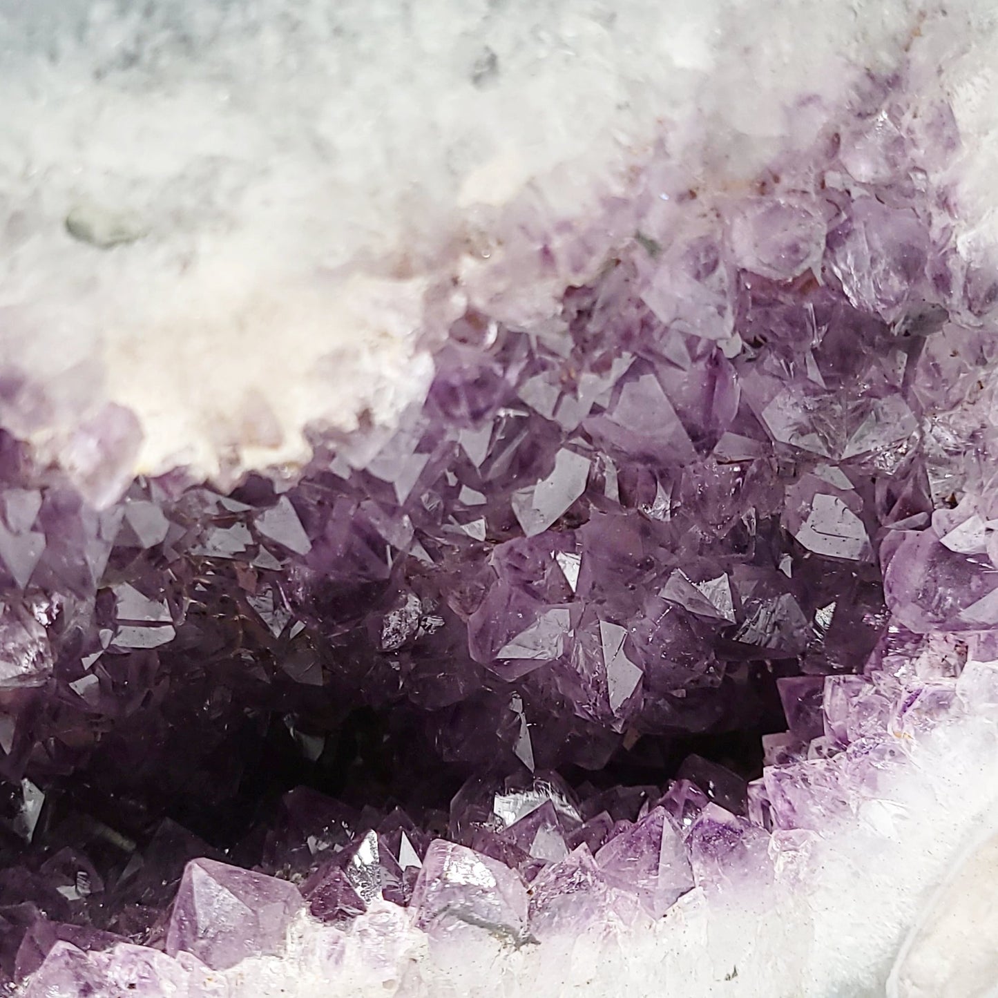 Amethyst Geode Cathedral Crystal Polished 8" 20cm 18.8lbs 8.5kg - Elevated Metaphysical
