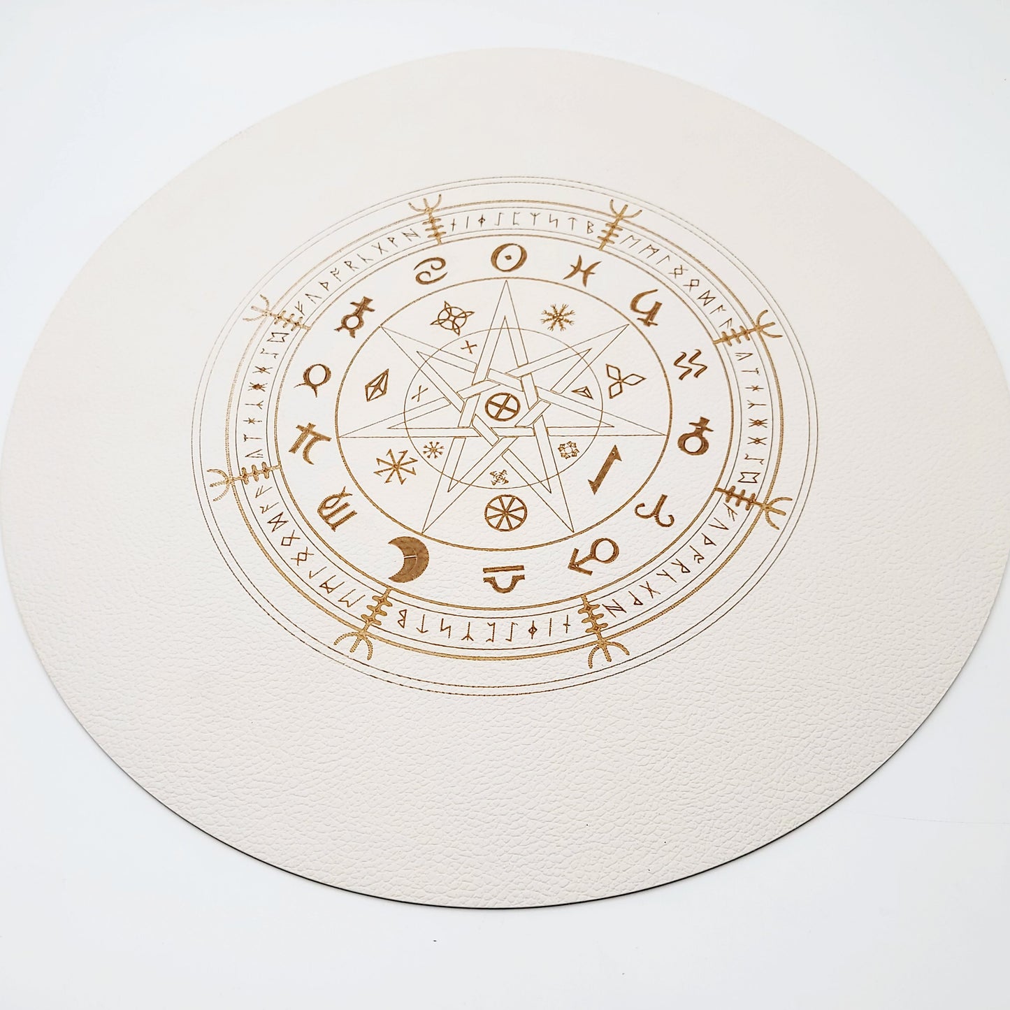 Leather Altar Mat Table Mat