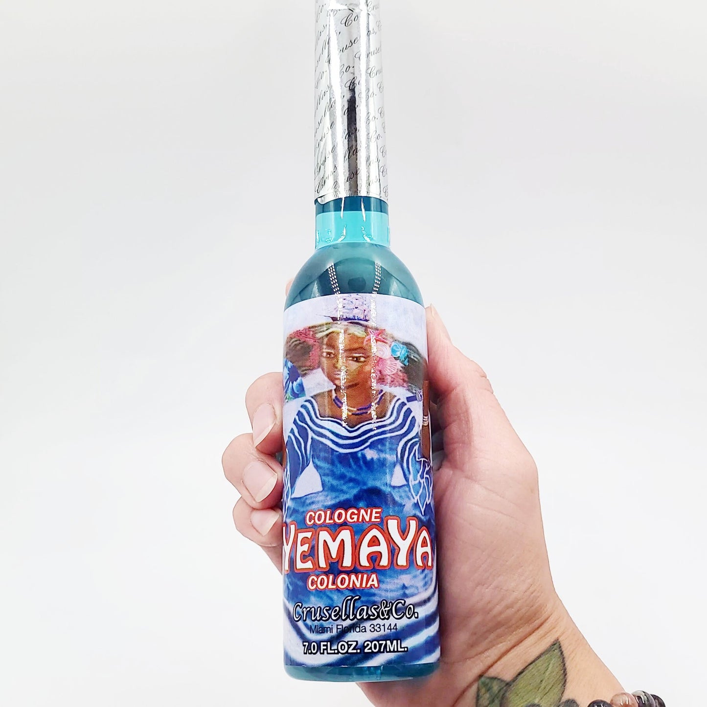 Yemaya Cologne 7oz 207ml Spiritual Cologne de Crusellas - Elevated Metaphysical