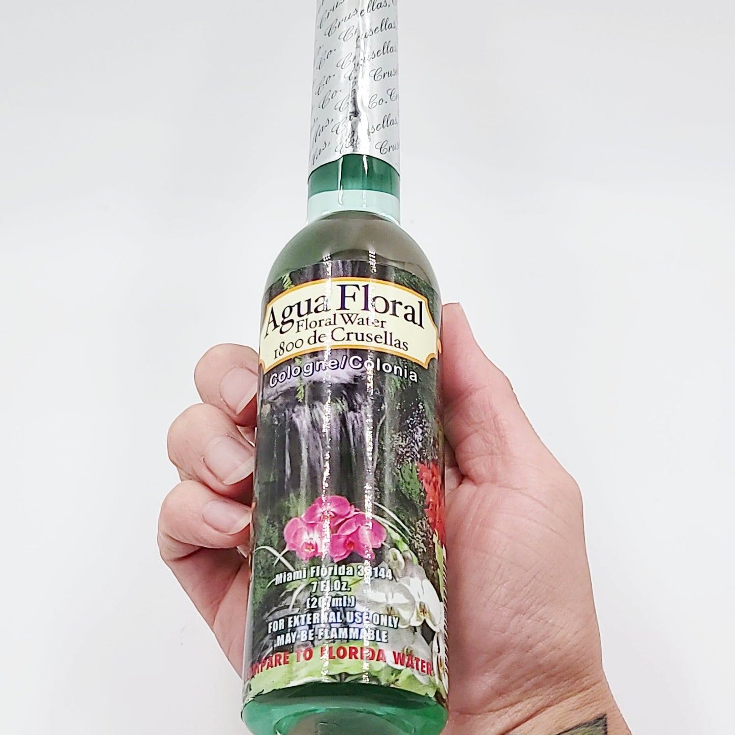 Floral Water Cologne 7oz 207ml Spiritual Cologne de Crusellas