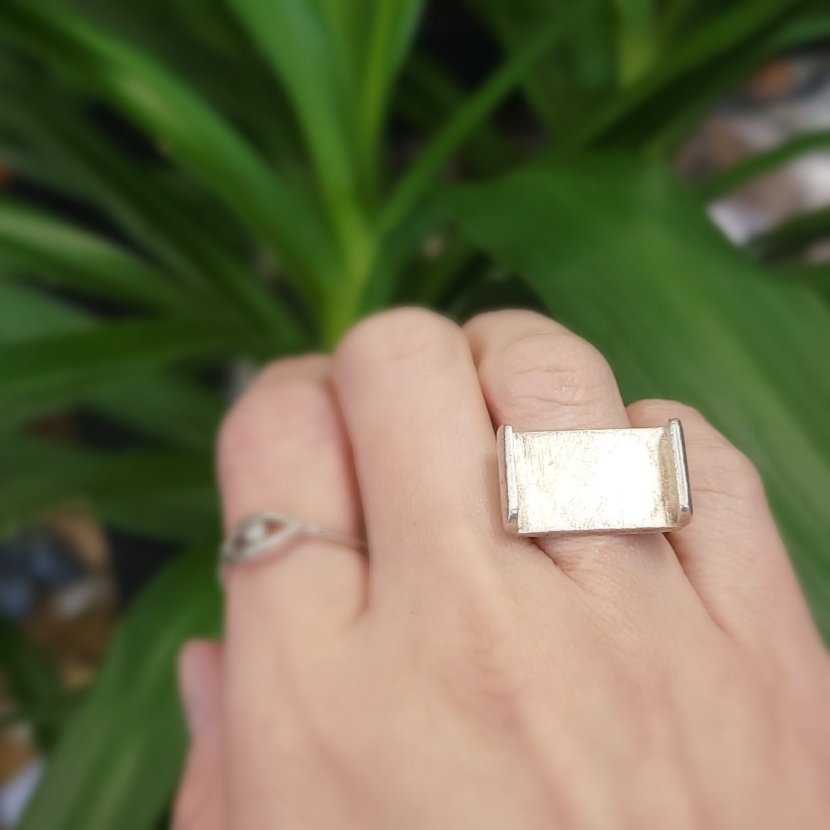 Free Form Jewelry Making Ring Sterling Silver Band - Elevated Metaphysical