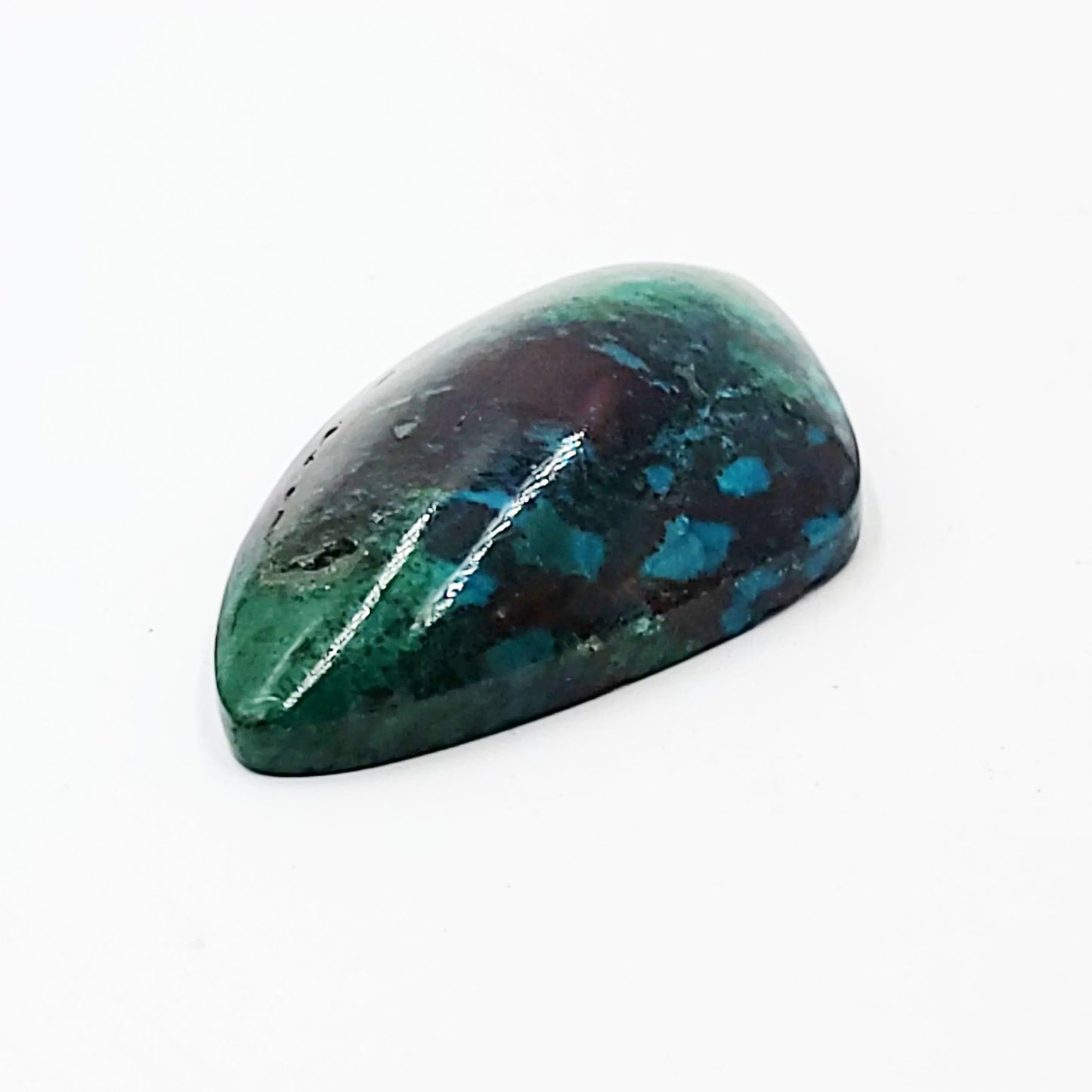 Chrysocolla Cabochon Free Form "Oval" Polished Cut Stone