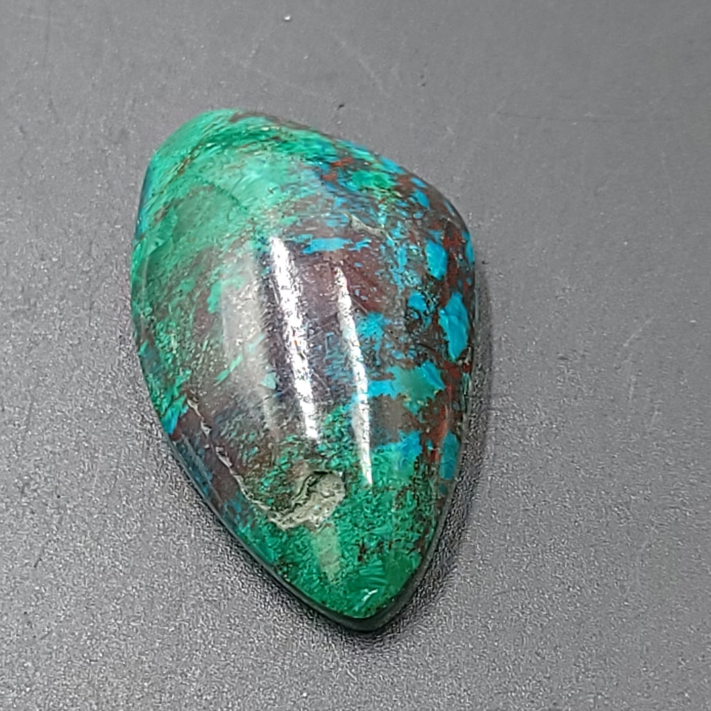 Chrysocolla Cabochon Free Form "Oval" Polished Cut Stone