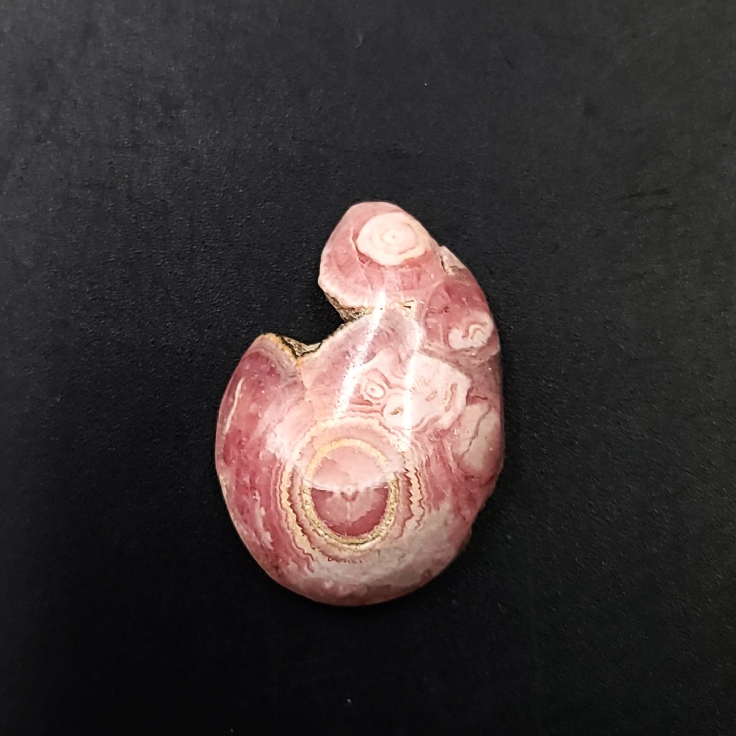 Rhodochrosite Cabochon Free Form "Kidney" Polished Cut Stone - Elevated Metaphysical