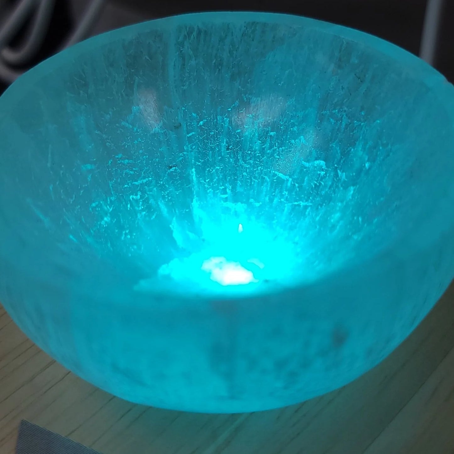 Selenite Bowl Round 2.5" 6.5cm Cleansing Charging Tray - Elevated Metaphysical