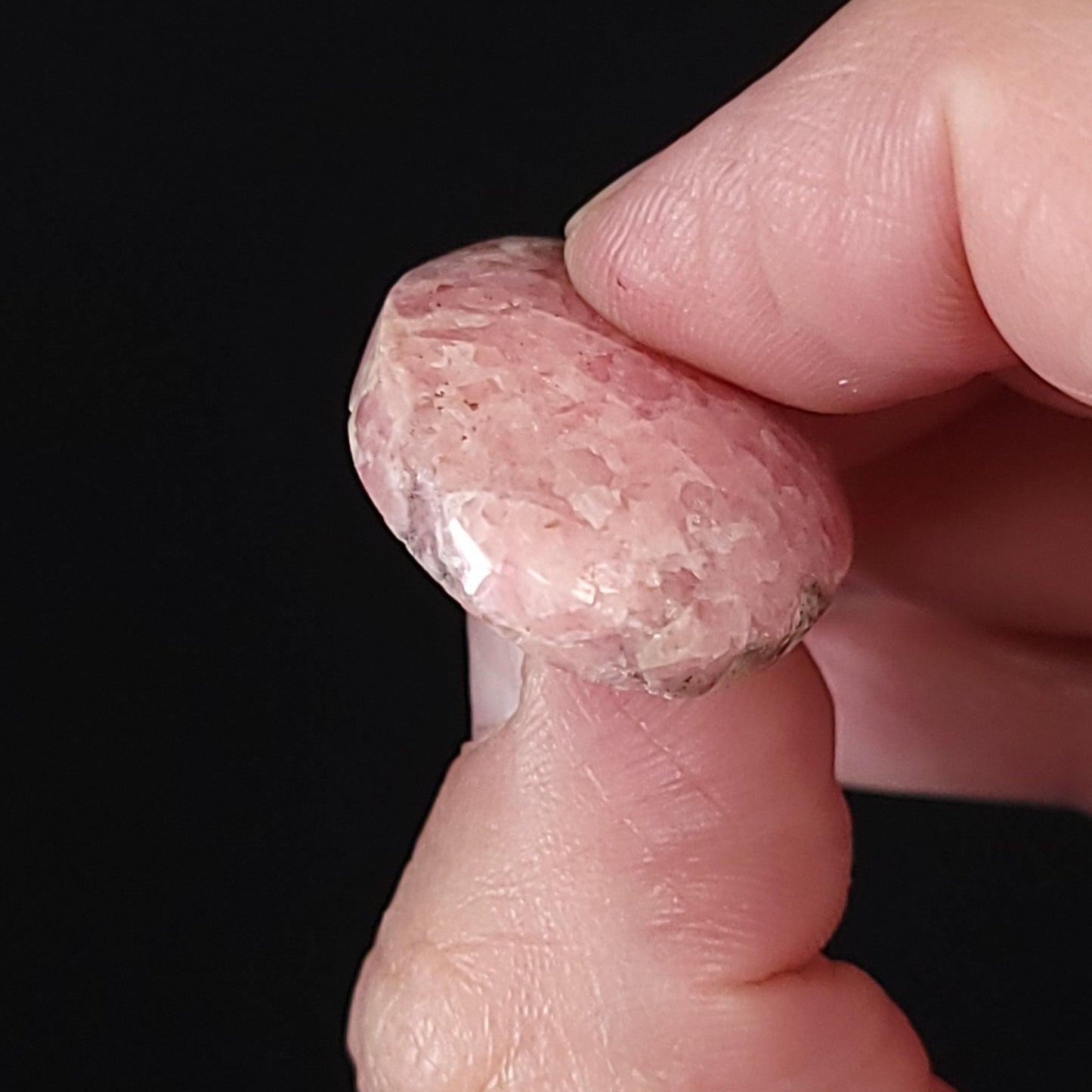 Rhodochrosite Cabochon Free Form "Oval" Polished Cut Stone - Elevated Metaphysical