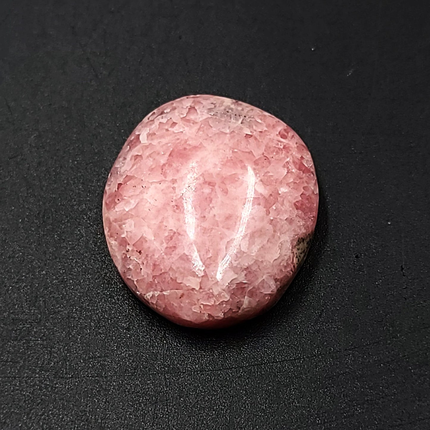 Rhodochrosite Cabochon Free Form "Oval" Polished Cut Stone - Elevated Metaphysical