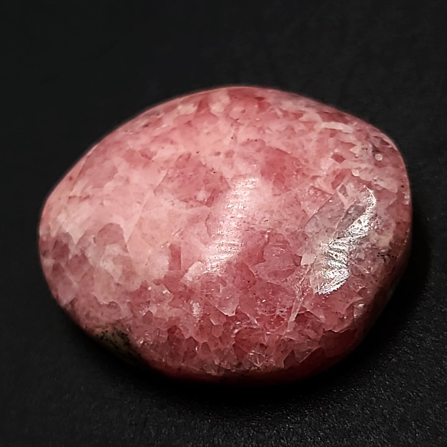 Rhodochrosite Cabochon Free Form "Oval" Polished Cut Stone - Elevated Metaphysical