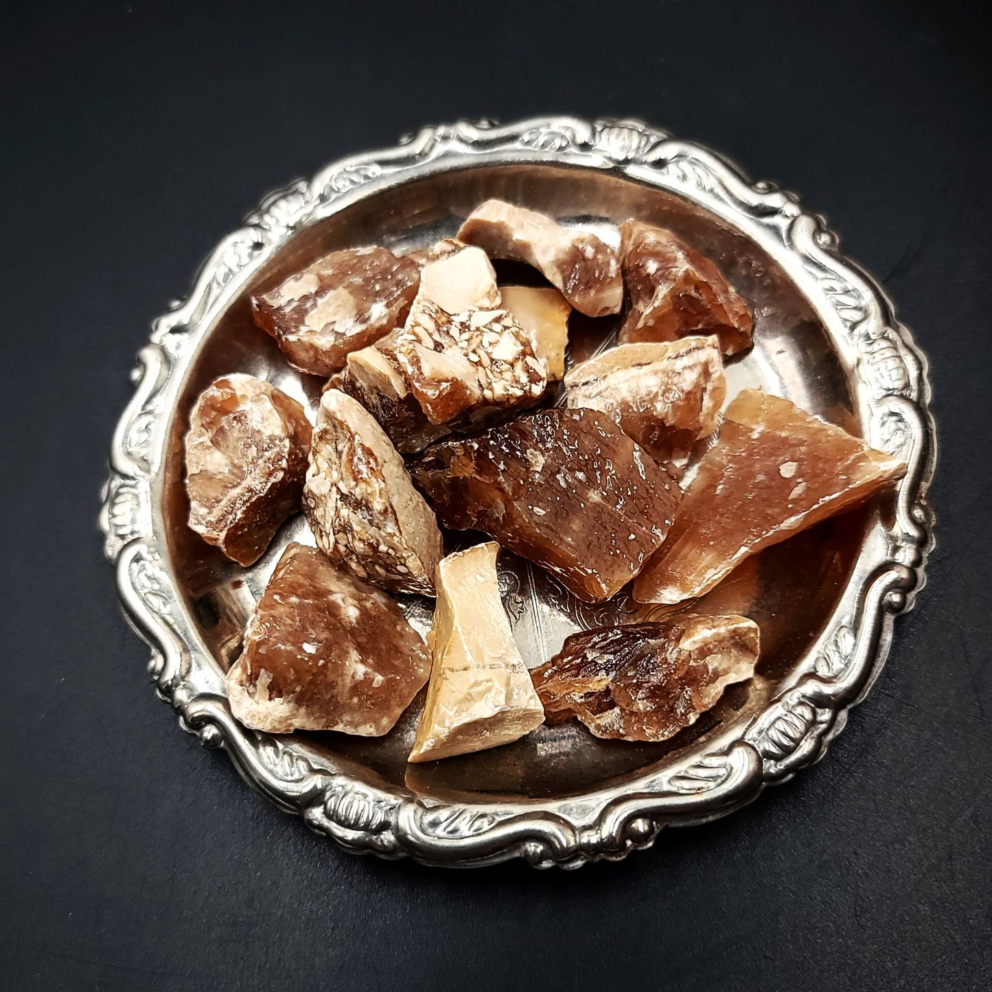 Root Beer Calcite Rough Stone Small