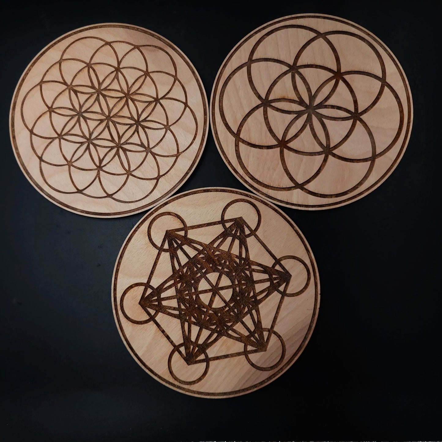 Crystal Grid Board Scrying Board - Elevated Metaphysical
