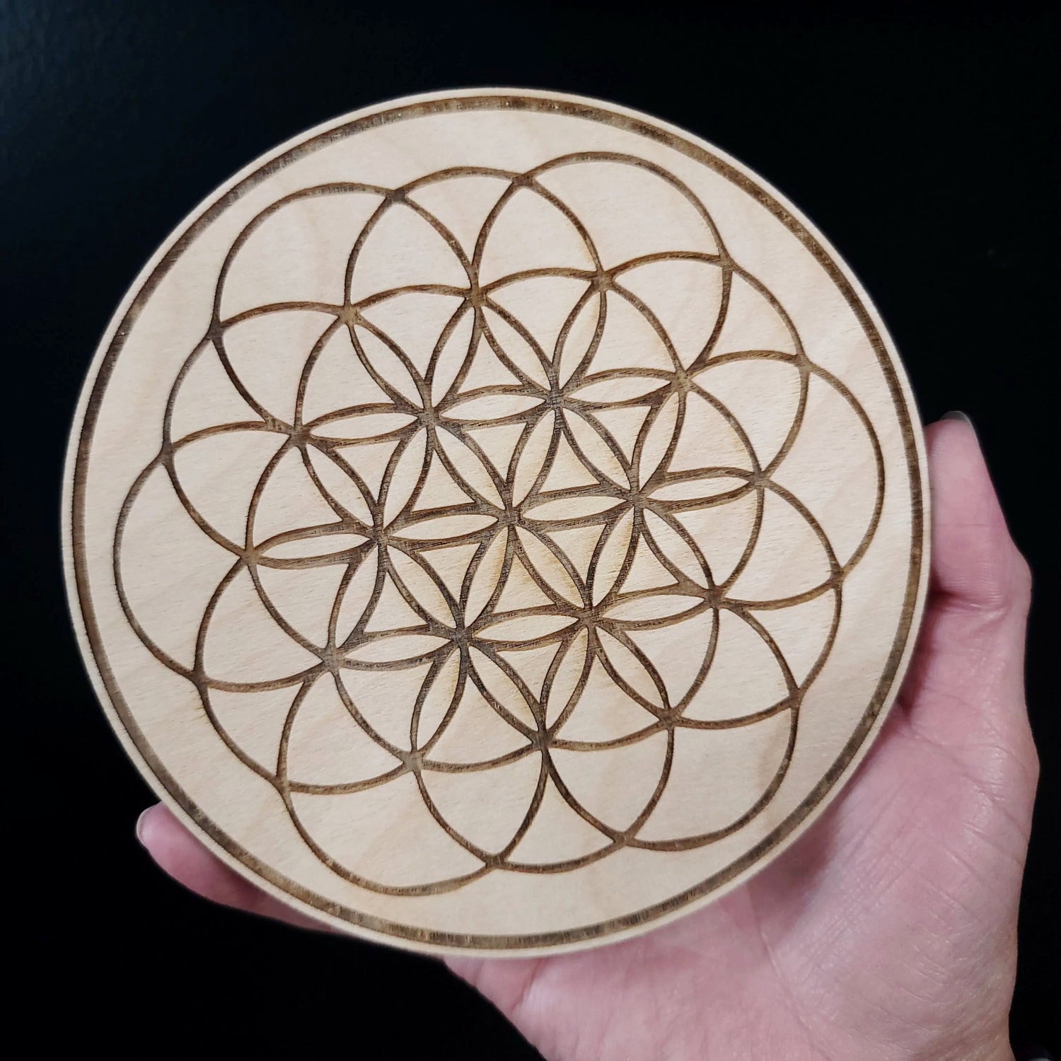 Crystal Grid Board Scrying Board - Elevated Metaphysical