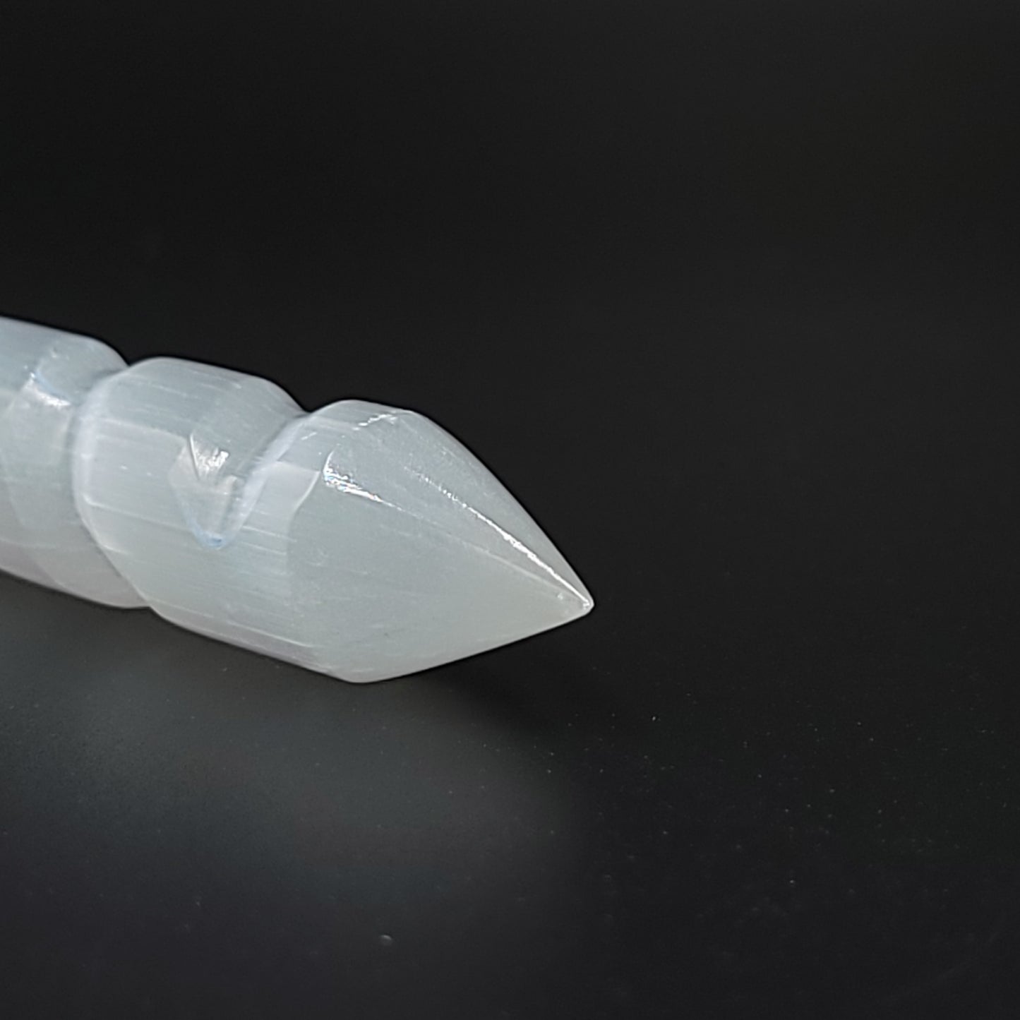Selenite DT Wand Double Terminated Dagger