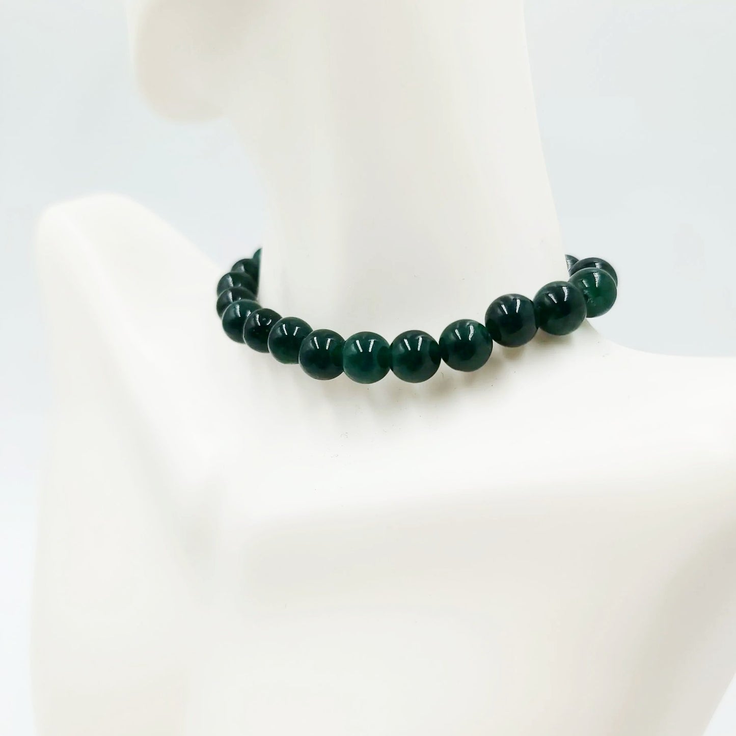Jade Bead Bracelet 8mm
