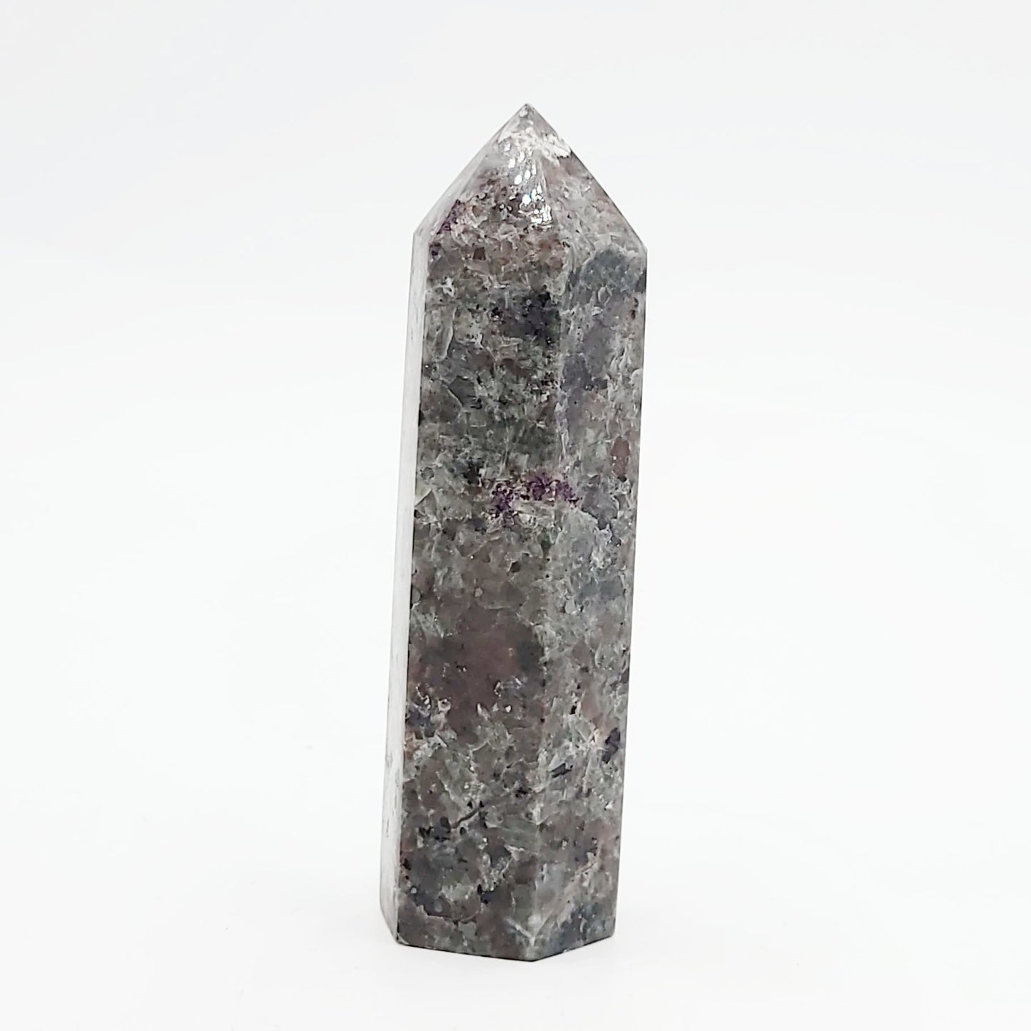 Yooperlite Tower Point 90mm 100g Emberlite Point - Elevated Metaphysical