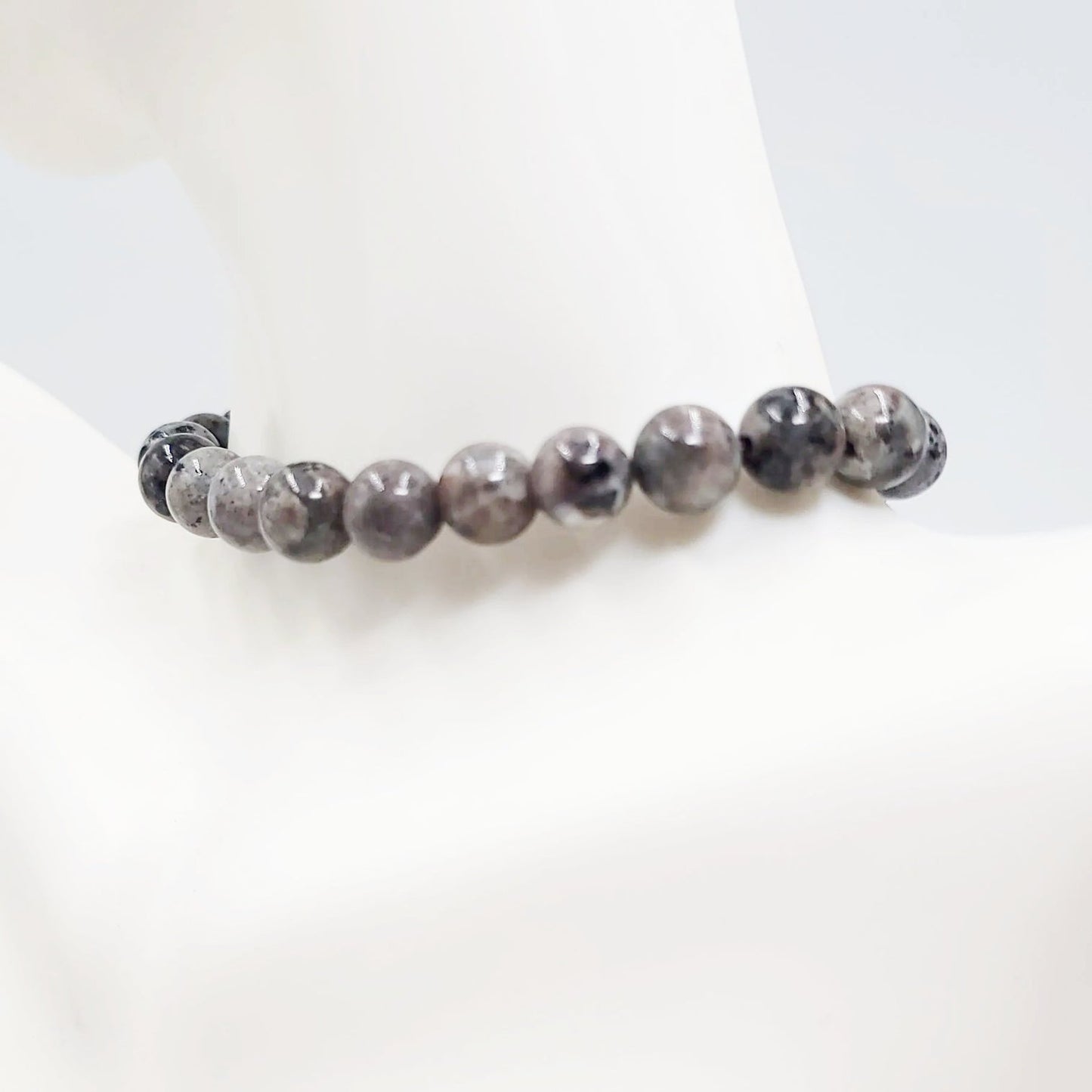 Yooperlite Bead Bracelet 8mm Emberlite UV Fluorescent - Elevated Metaphysical