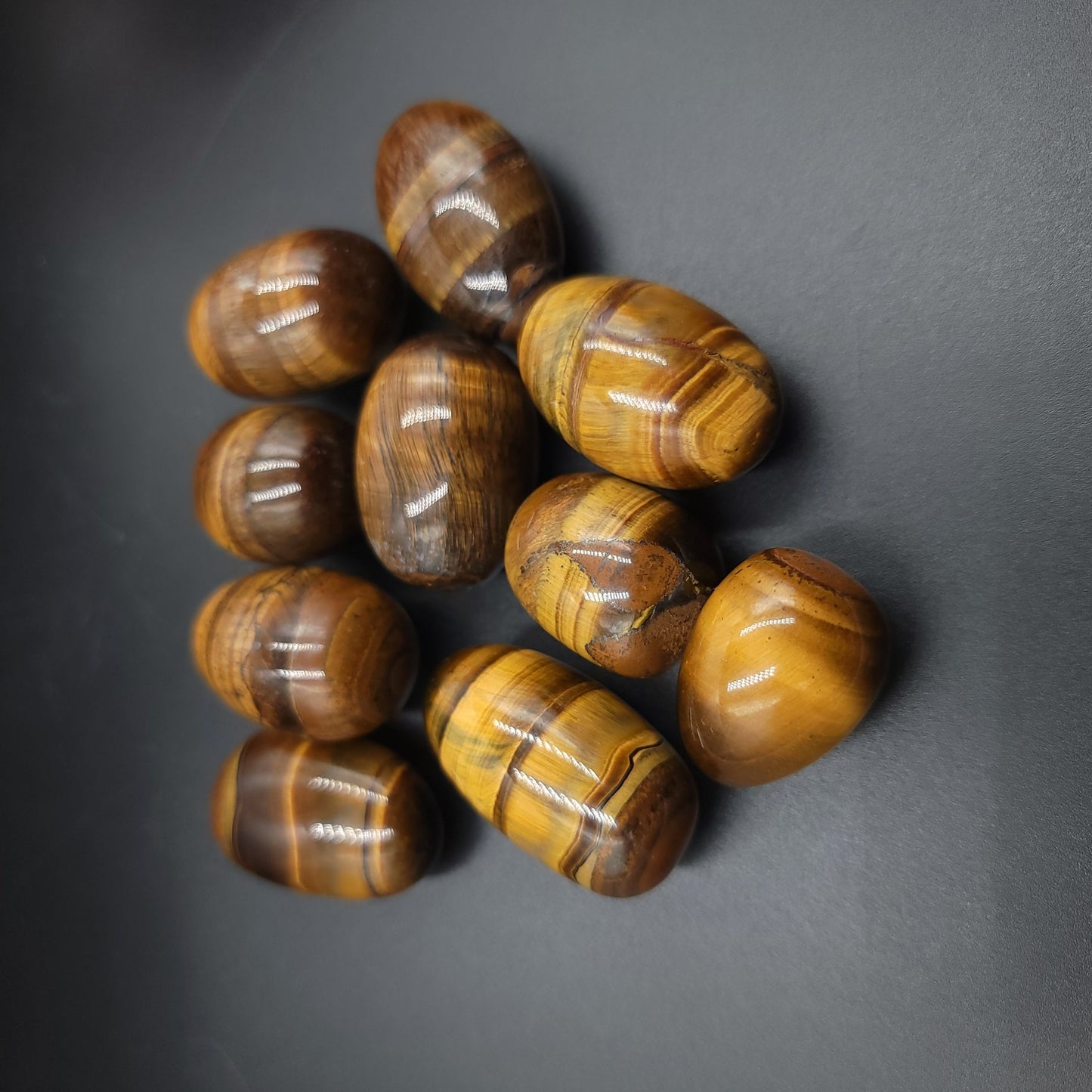 Tiger Eye Tumbled Stone HQ
