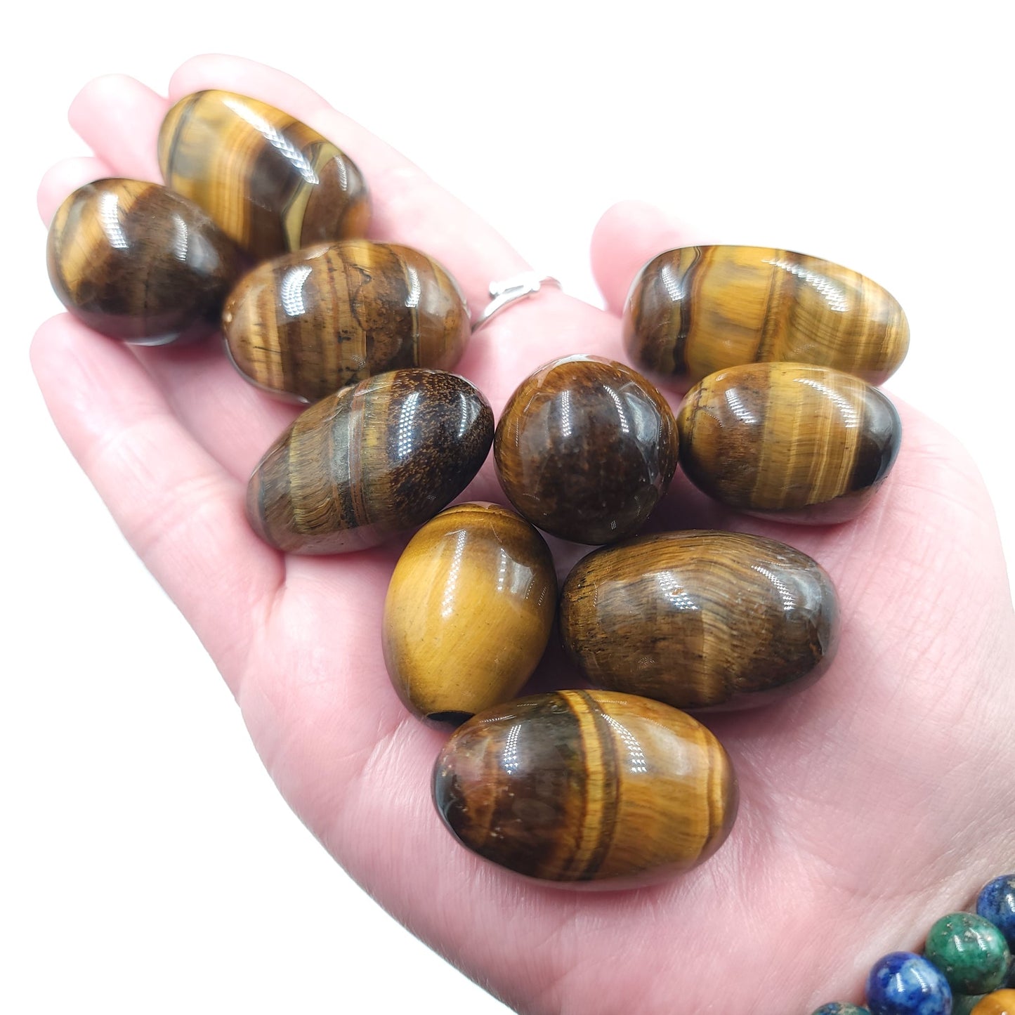Tiger Eye Tumbled Stone HQ