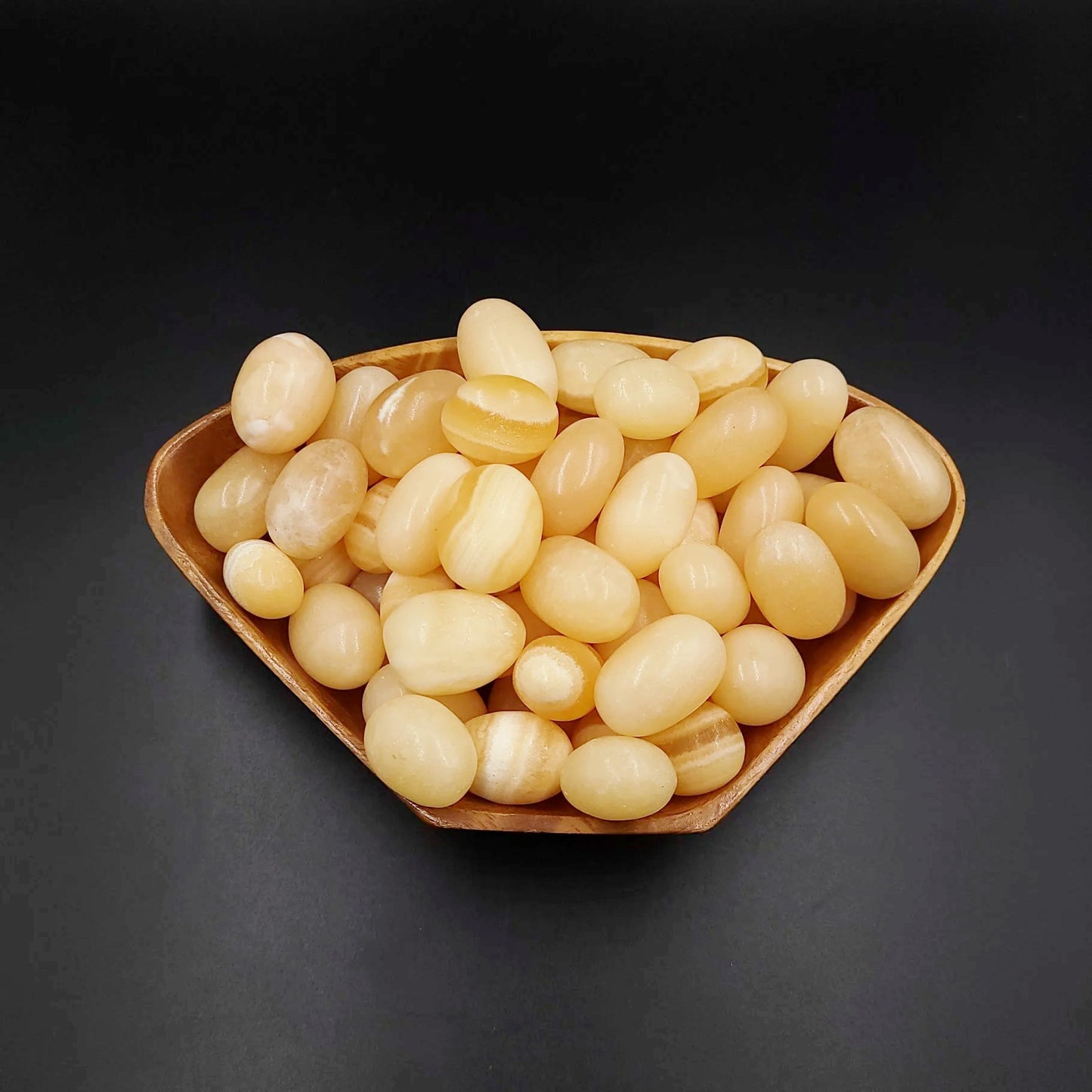 Orange Calcite Tumbled Stone