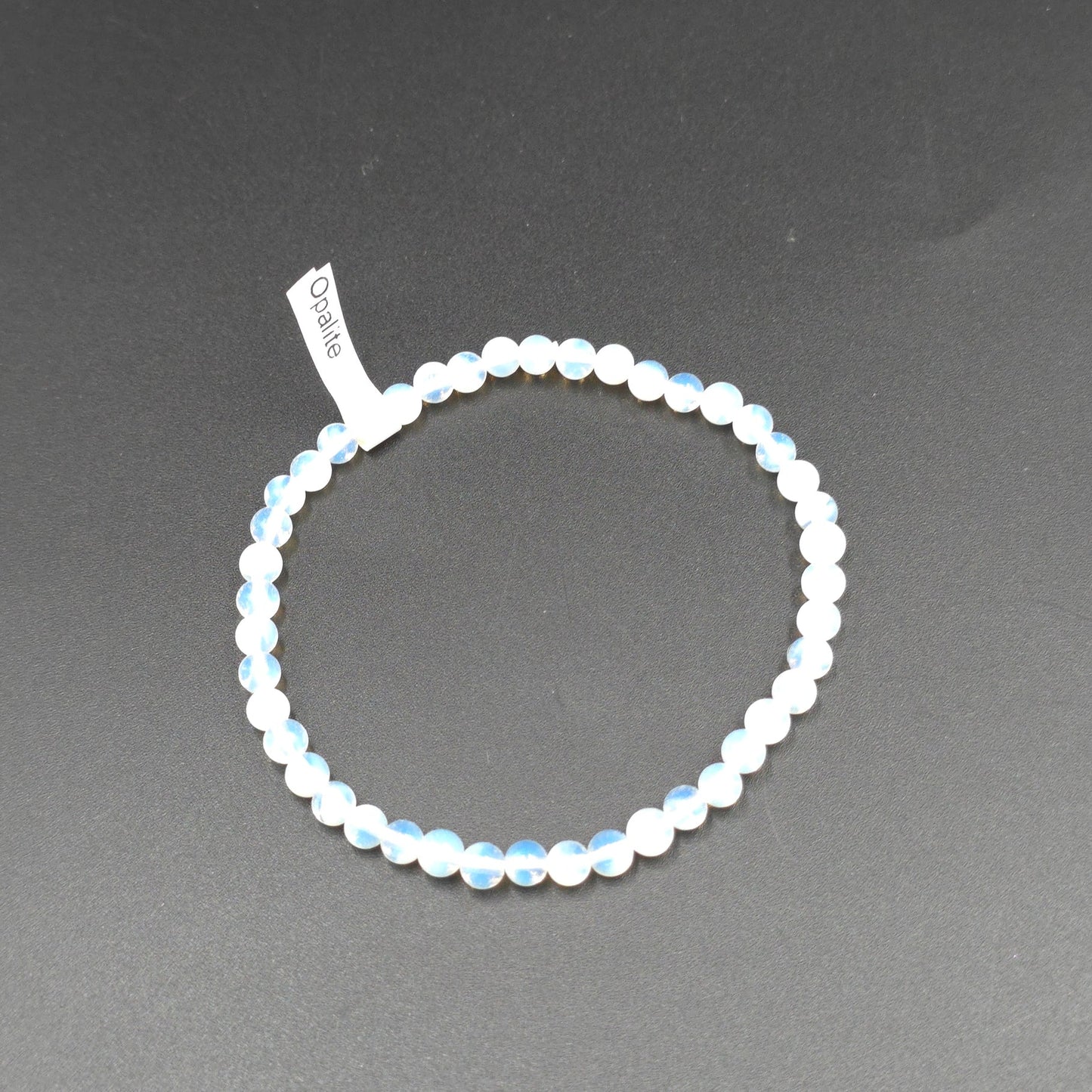 Opalite Bead Bracelet 4mm - Elevated Metaphysical