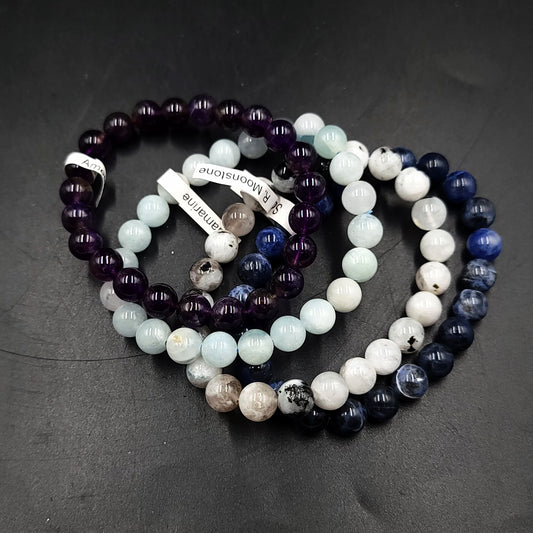 You Can Do Anything, But Not Everything - Stress Bracelet Set 8mm Bead Bracelets