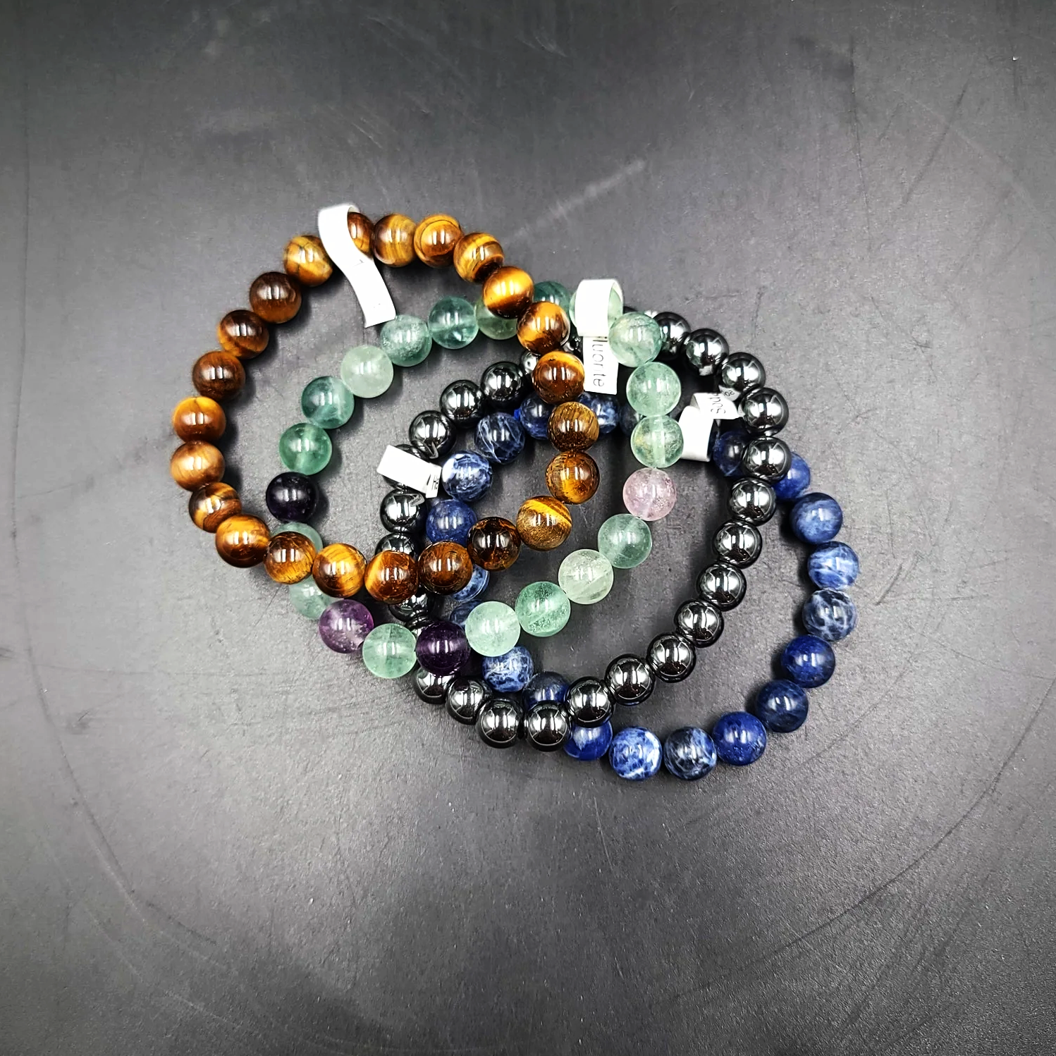 Worry About Yourself! - Focus Bracelet Set 8mm Bead Bracelet - Elevated Metaphysical