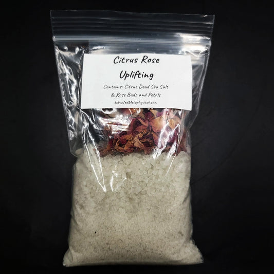 Citrus Rose Bath Salt - Uplifting