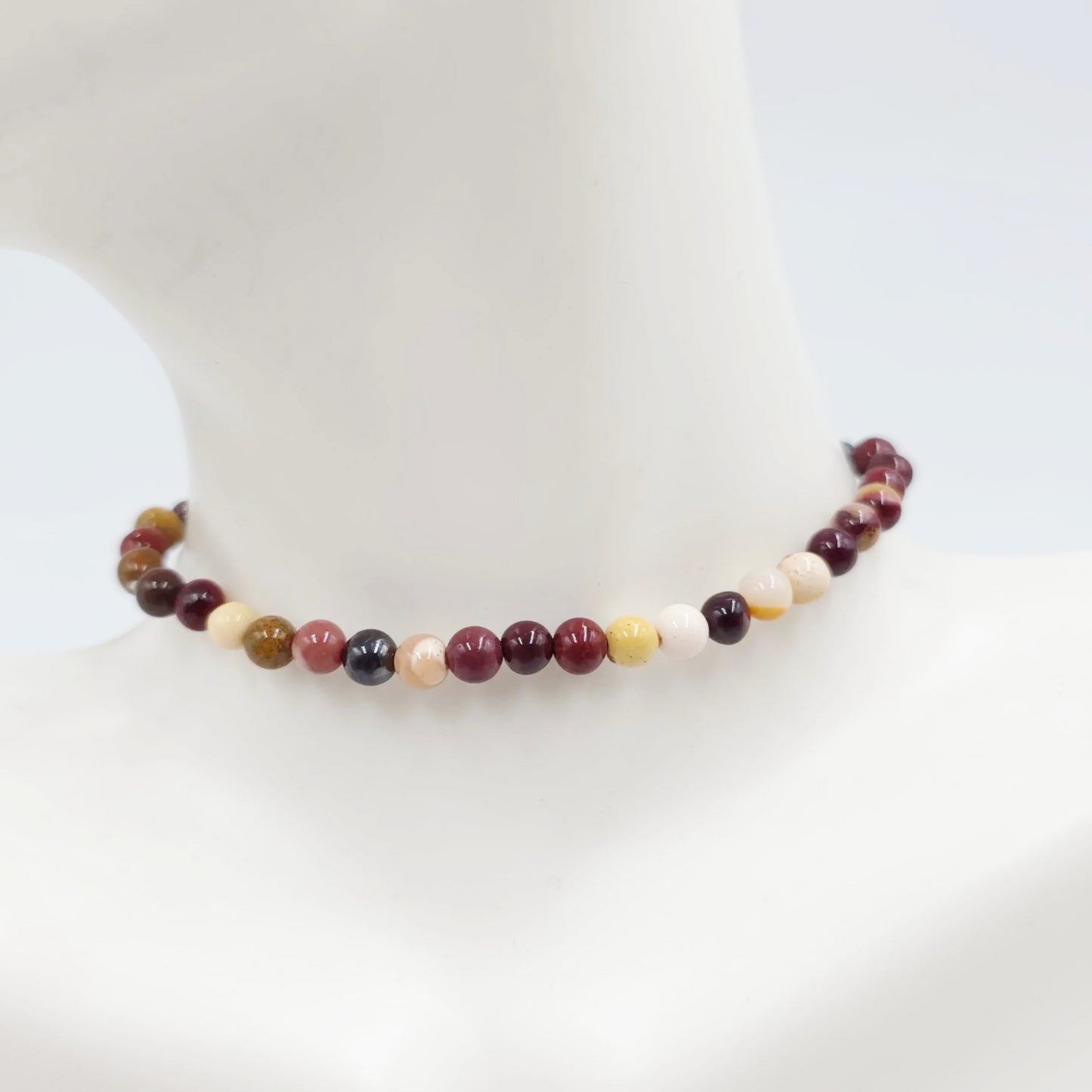 Mookaite Bead Bracelet 4mm