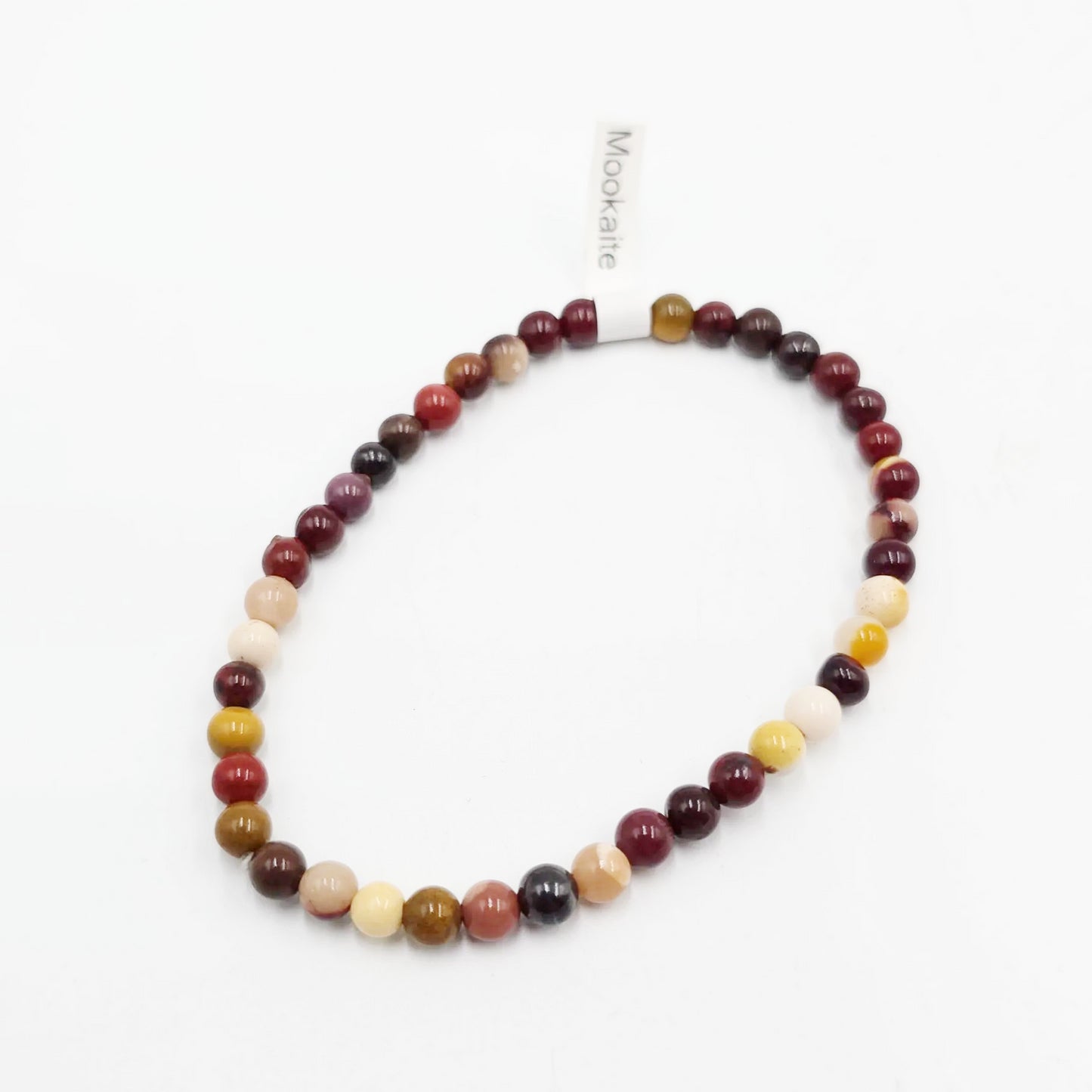 Mookaite Bead Bracelet 4mm