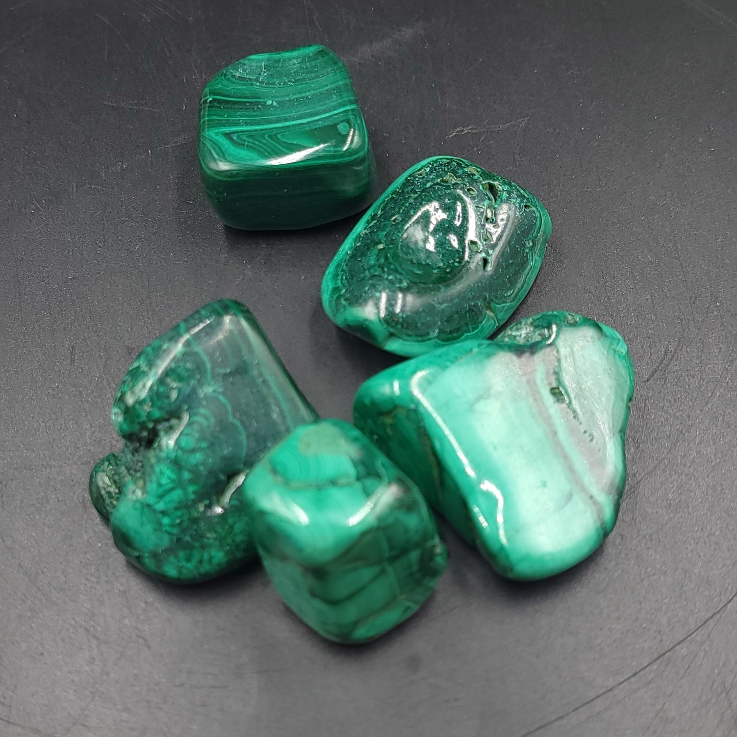 Malachite Tumbled Stone"Large"