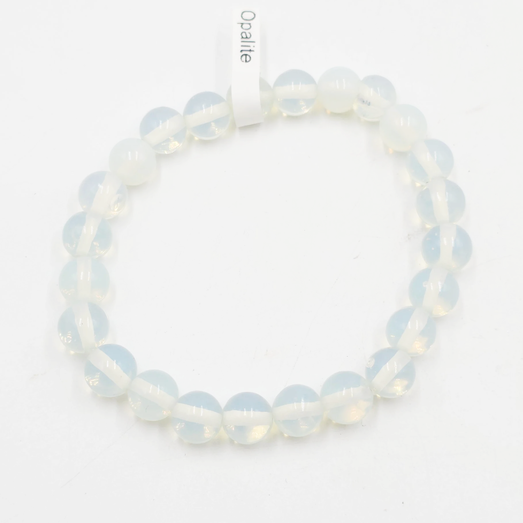 Opalite Bead Bracelet 8mm - Elevated Metaphysical