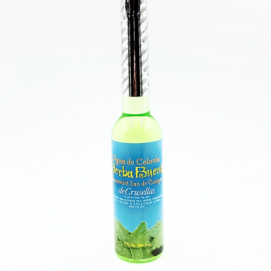 Spearmint Cologne 7oz 207ml Yerba Buena Spiritual Cologne de Crusellas - Elevated Metaphysical