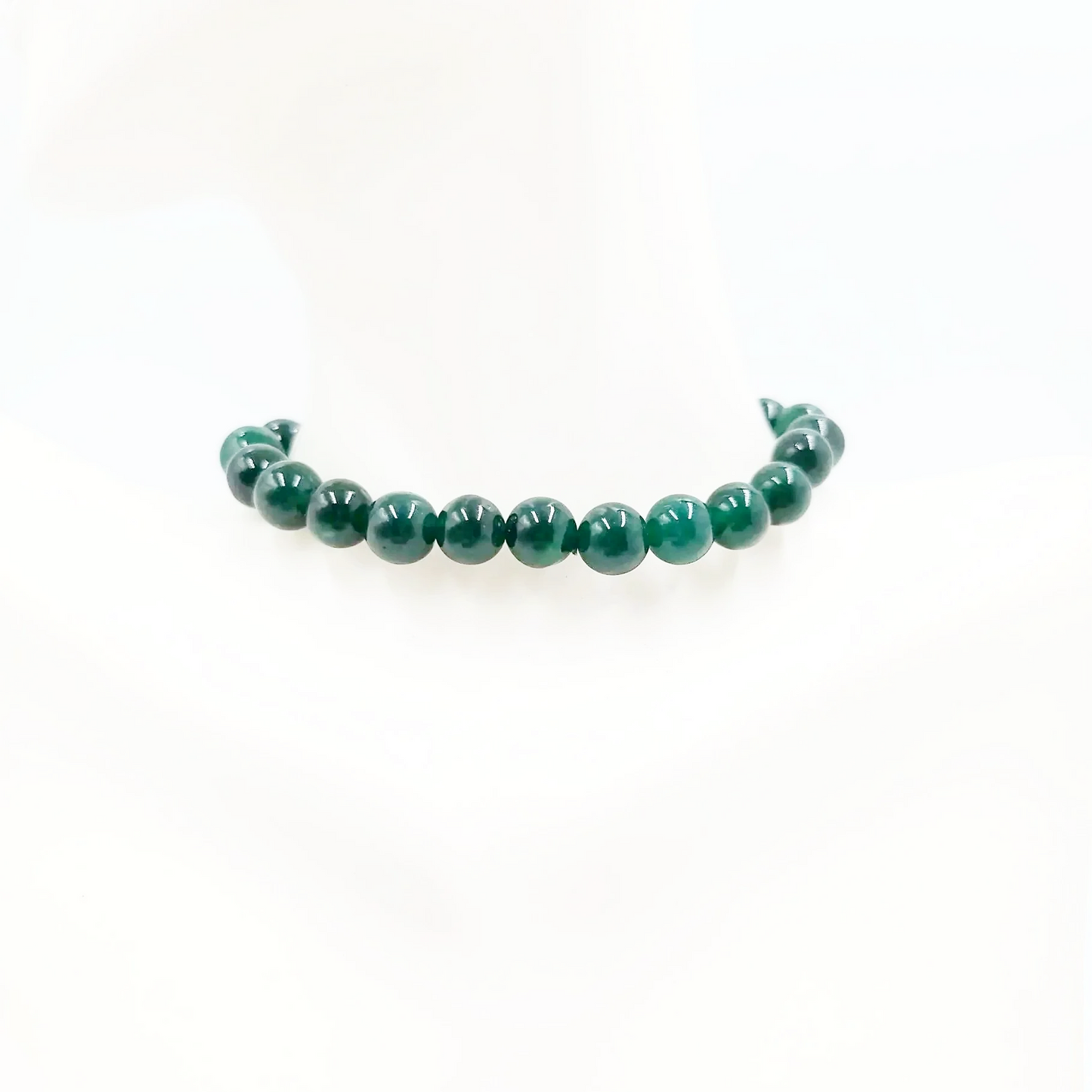 Jade Bead Bracelet 8mm
