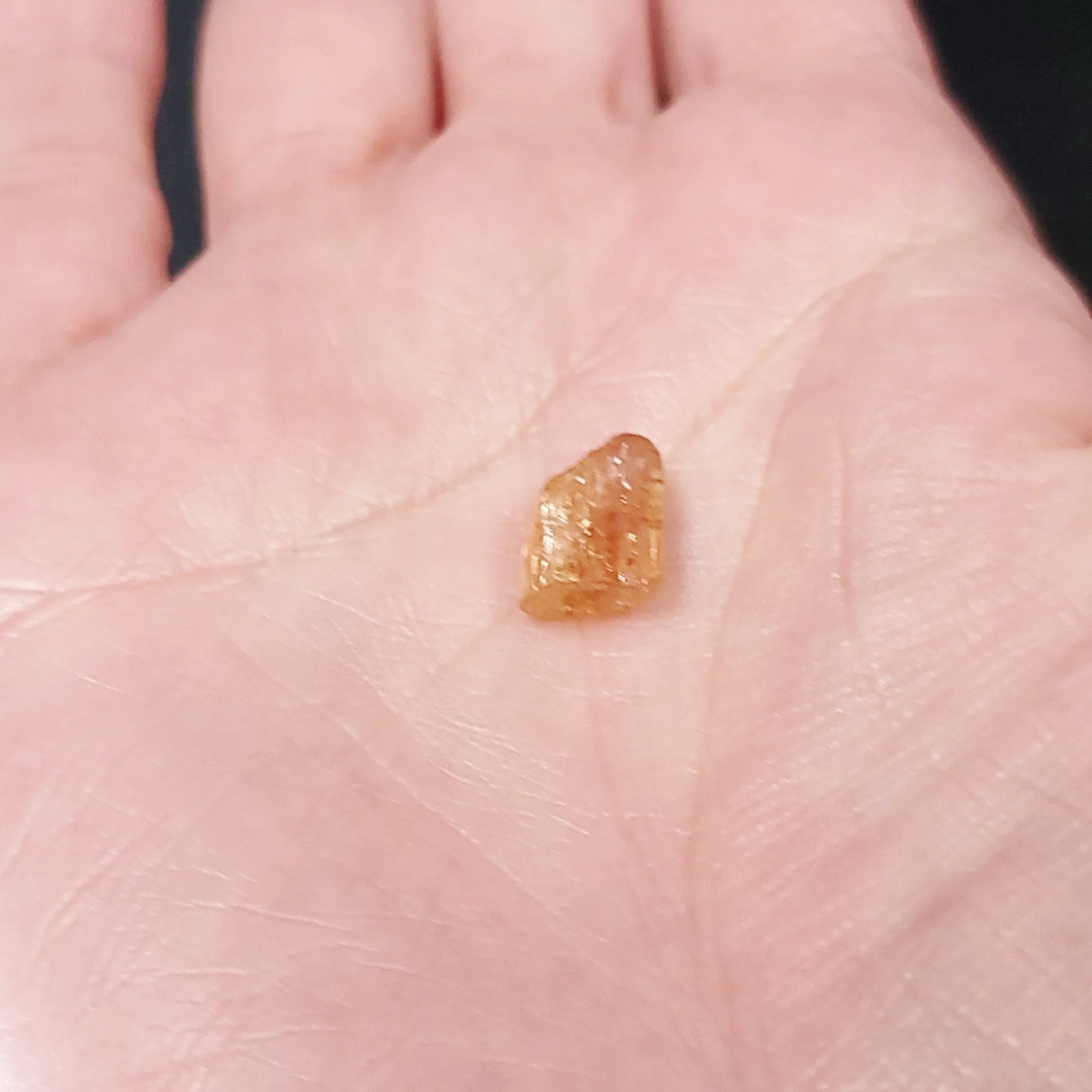 Golden Topaz Imperial Topaz Rough Gemstone 1.0g - Elevated Metaphysical