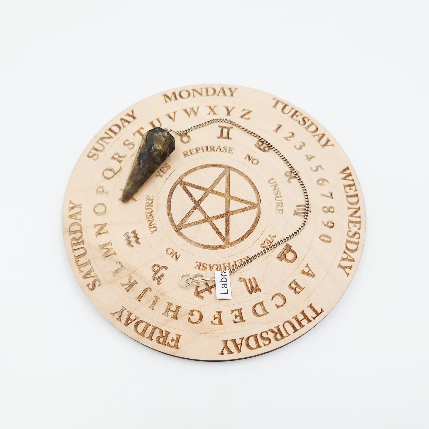 Labradorite Pendulum Faceted Polished - Elevated Metaphysical