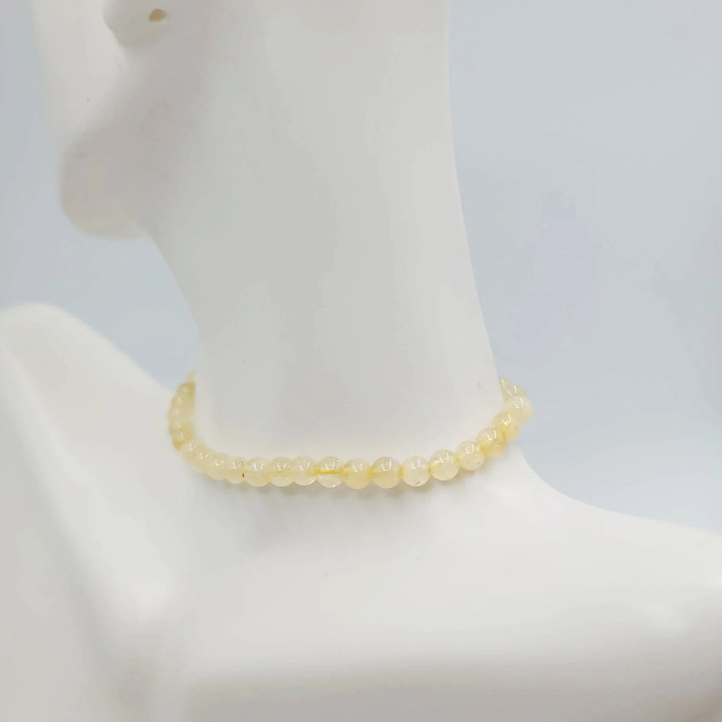 Citrine Bracelet 4mm Bead Bracelet - Elevated Metaphysical