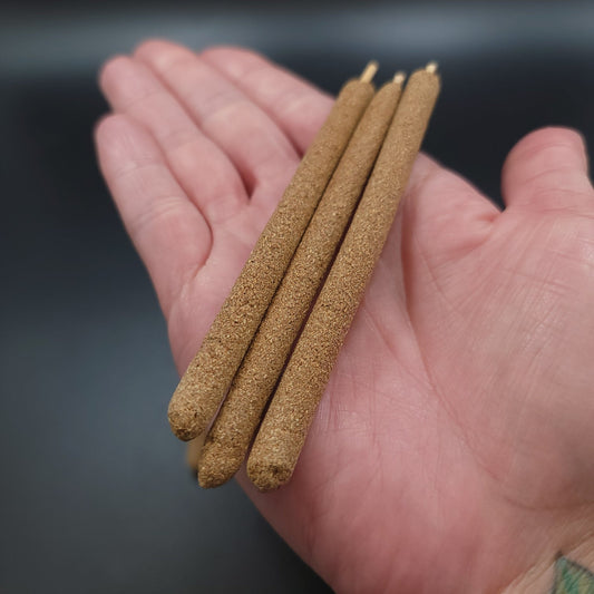 Palo Santo & Rose Incense Stick 4" Hand Rolled