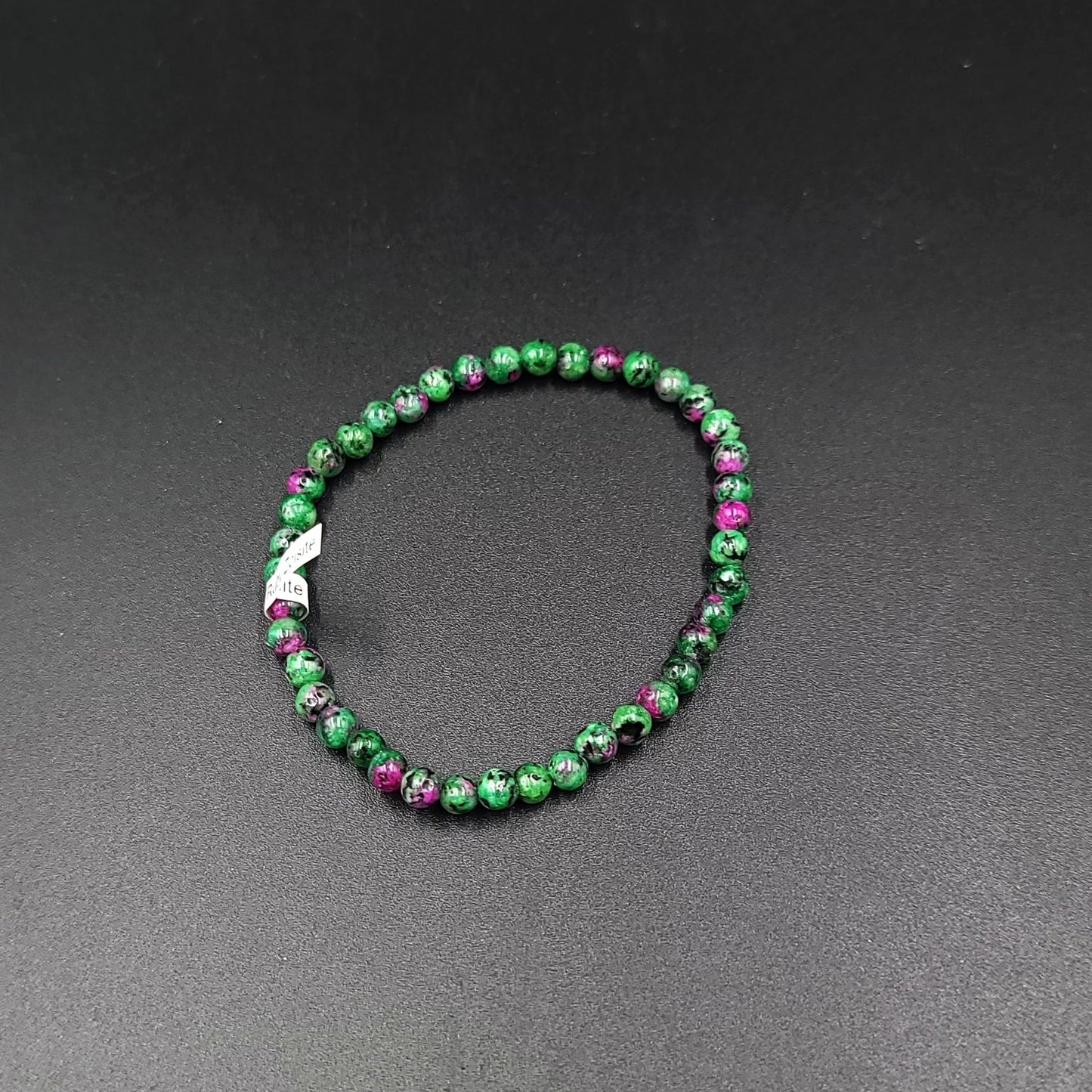 Ruby Zoisite Bead Bracelet 4mm - Elevated Metaphysical