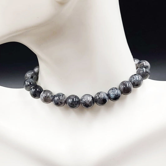 Labradorite Bead Bracelet 8mm