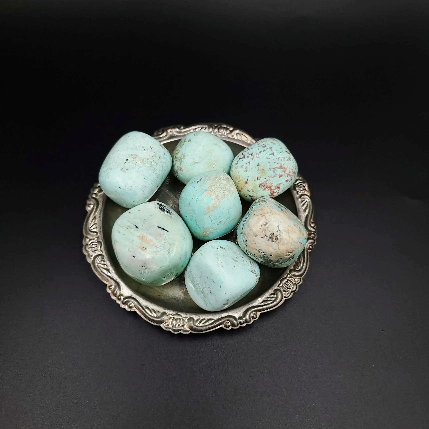 Turquoise Tumbled Stone HQ "Large" - Elevated Metaphysical